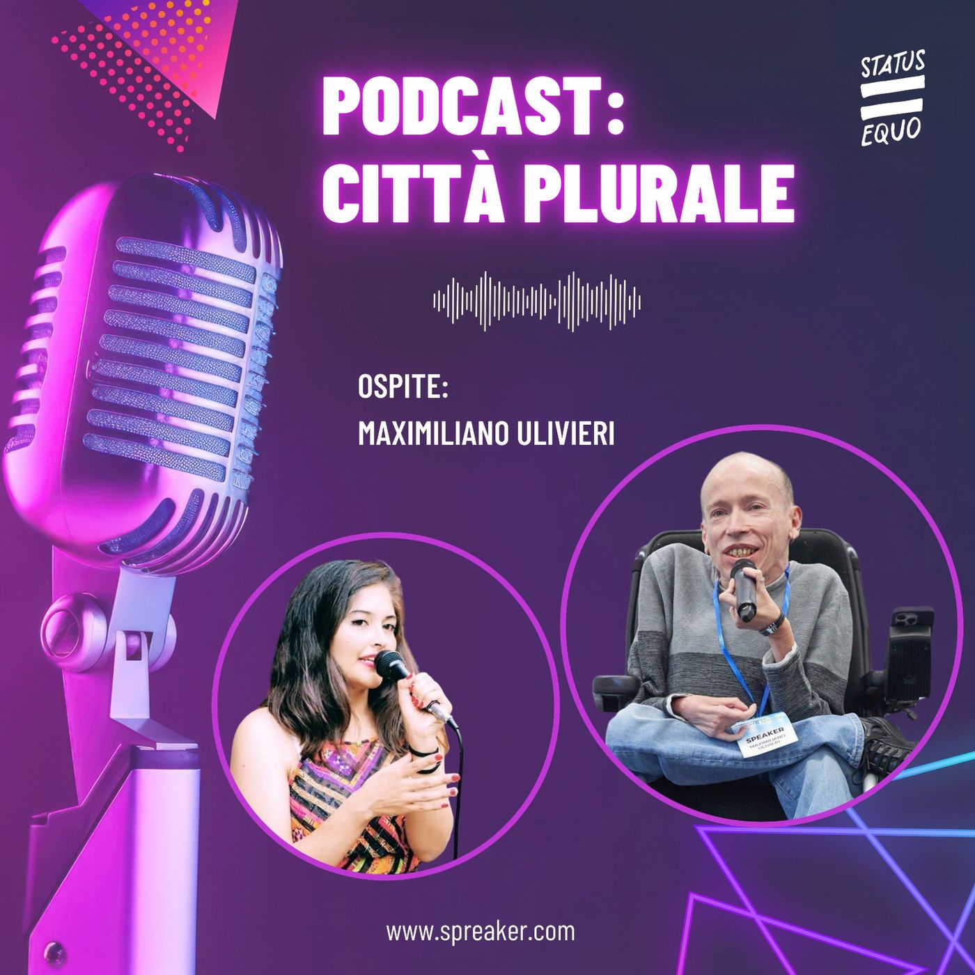 Città Plurale - puntata 3: "Accessibilità" - Intervista a Maximiliano Ulivieri episode artwork