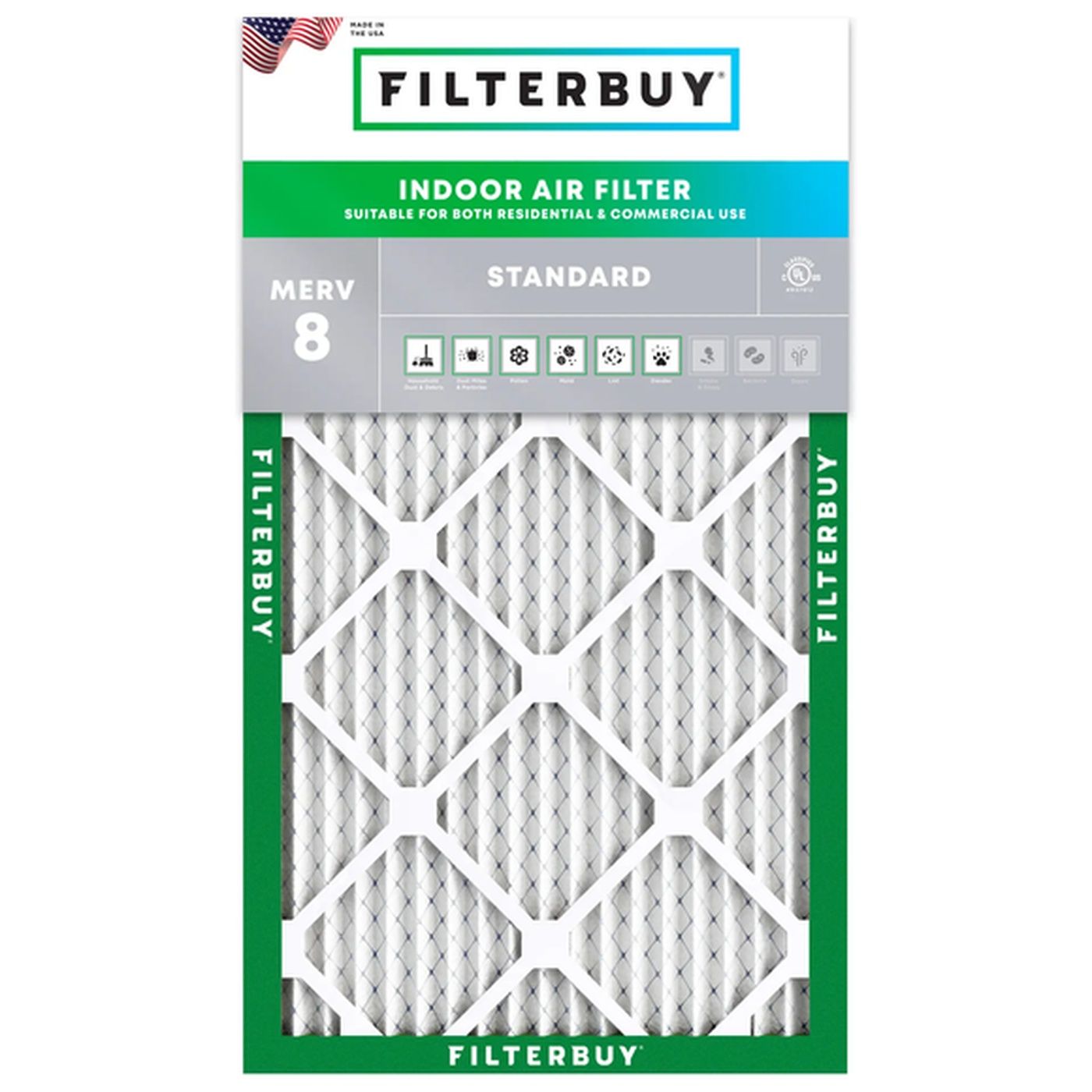 Best 12.75x21x1 MERV 8 Furnace & HVAC Air Conditioner Filters