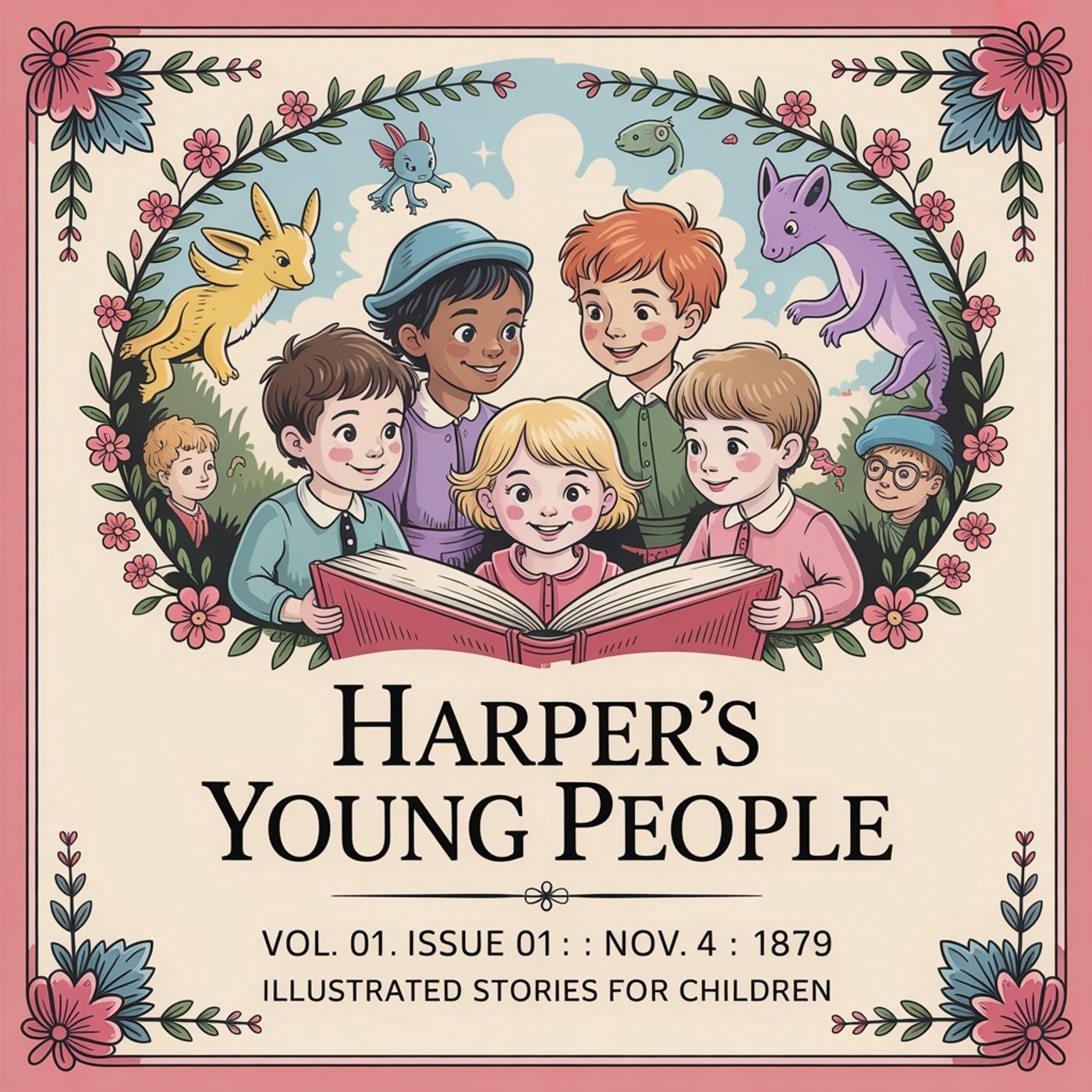 Harper's Young People: Vol. 01: Issue 01: Nov. 4: 1879 : Illustrated Stories for Children