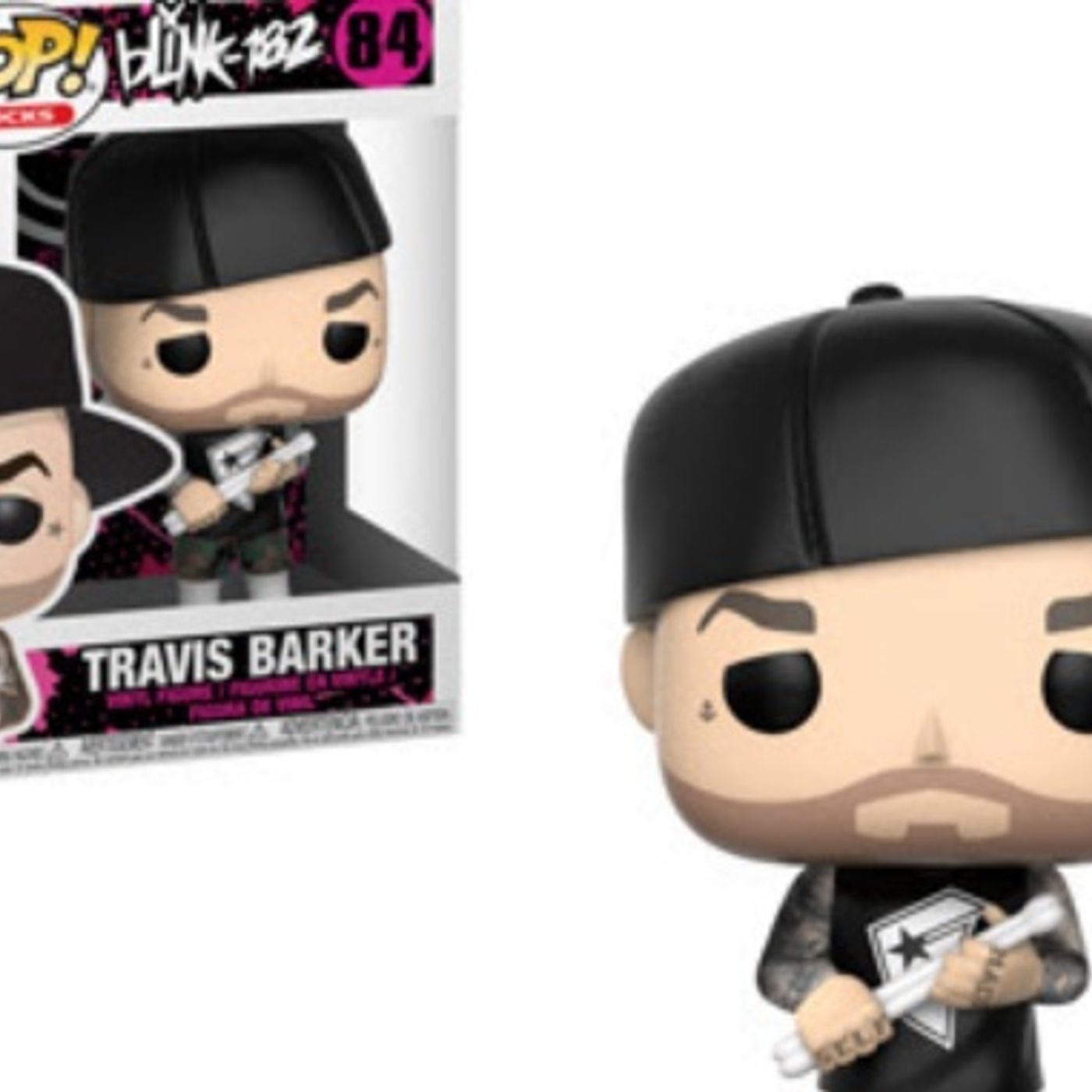 Voicemail Dump Truck Blink 182 Funko Pops with Jeff and Ben