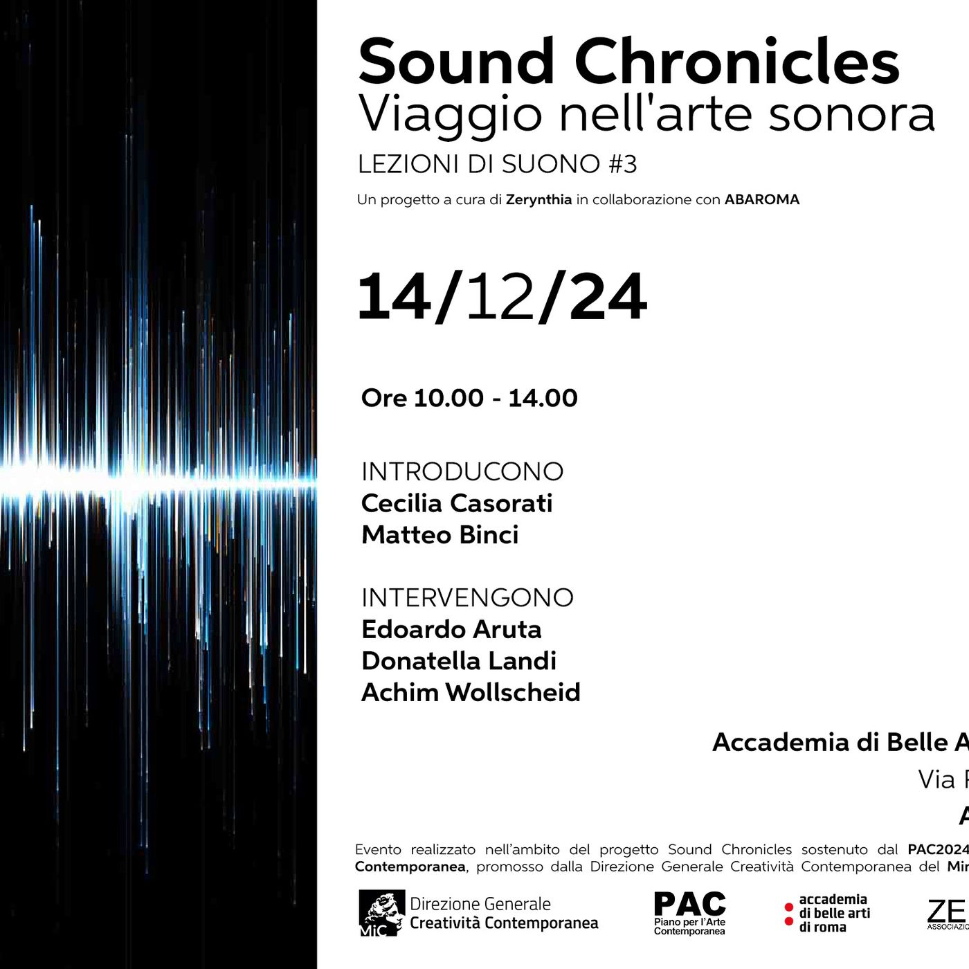 Sound Chronicles - Lezioni di Suono 3 podcast artwork