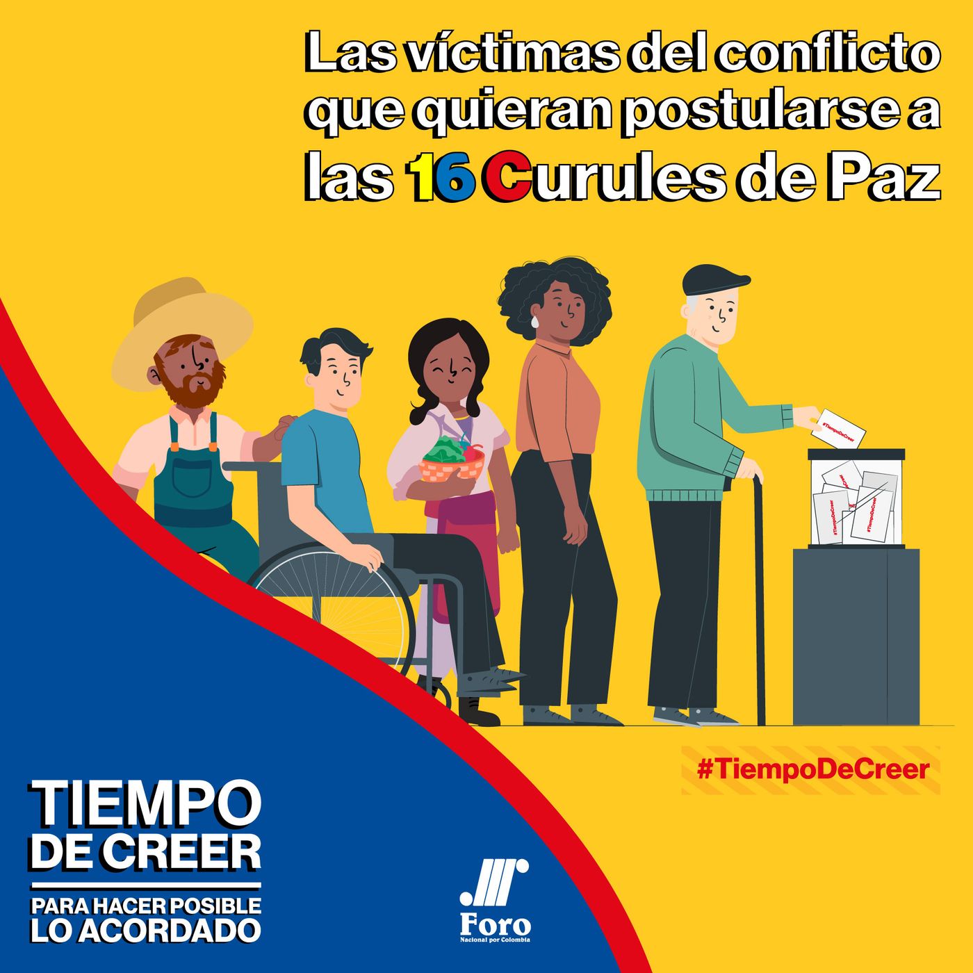 Curules de Paz - En Colombia es tiempo de creer y hacer posible lo acordado