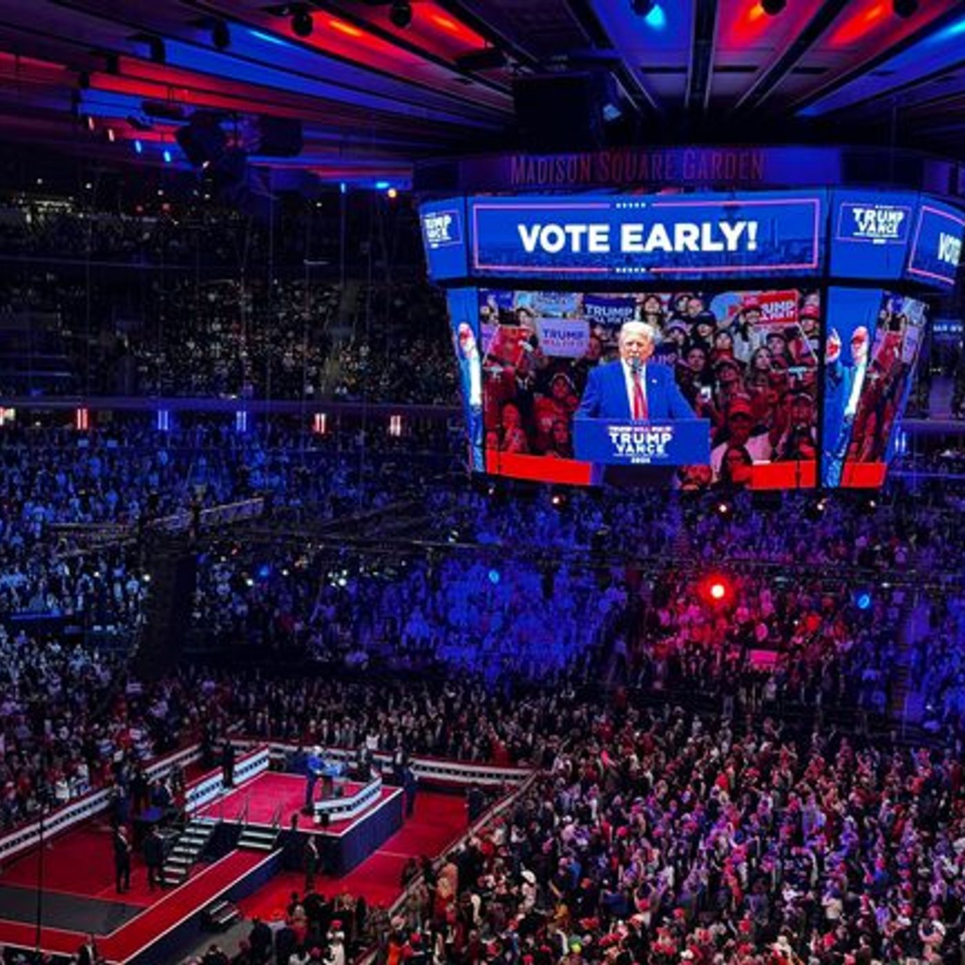 Trump Madison Square Garden Rally Highlights Breakdown | Nazi Rally?