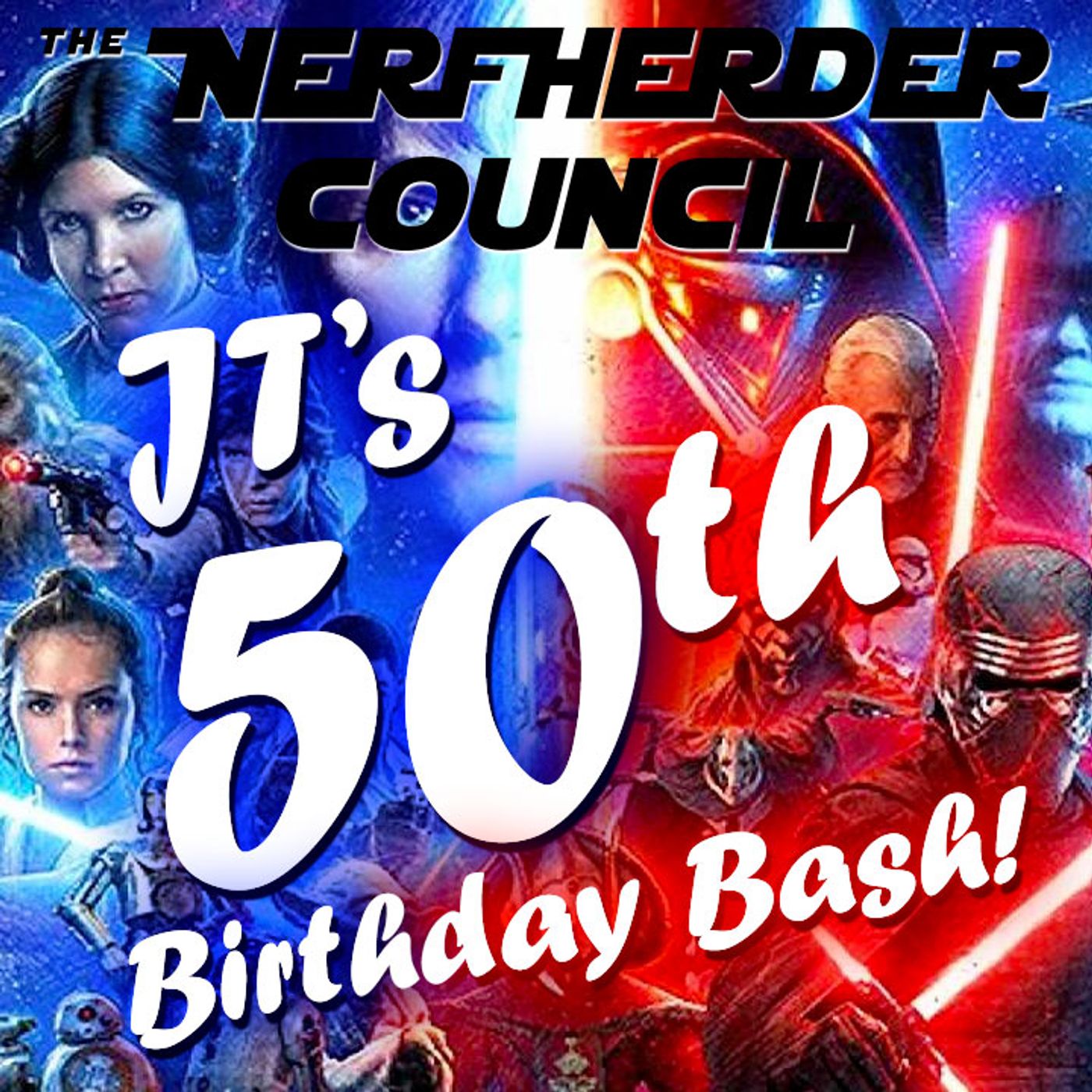 JT's 50th Birthday Bash! episode artwork