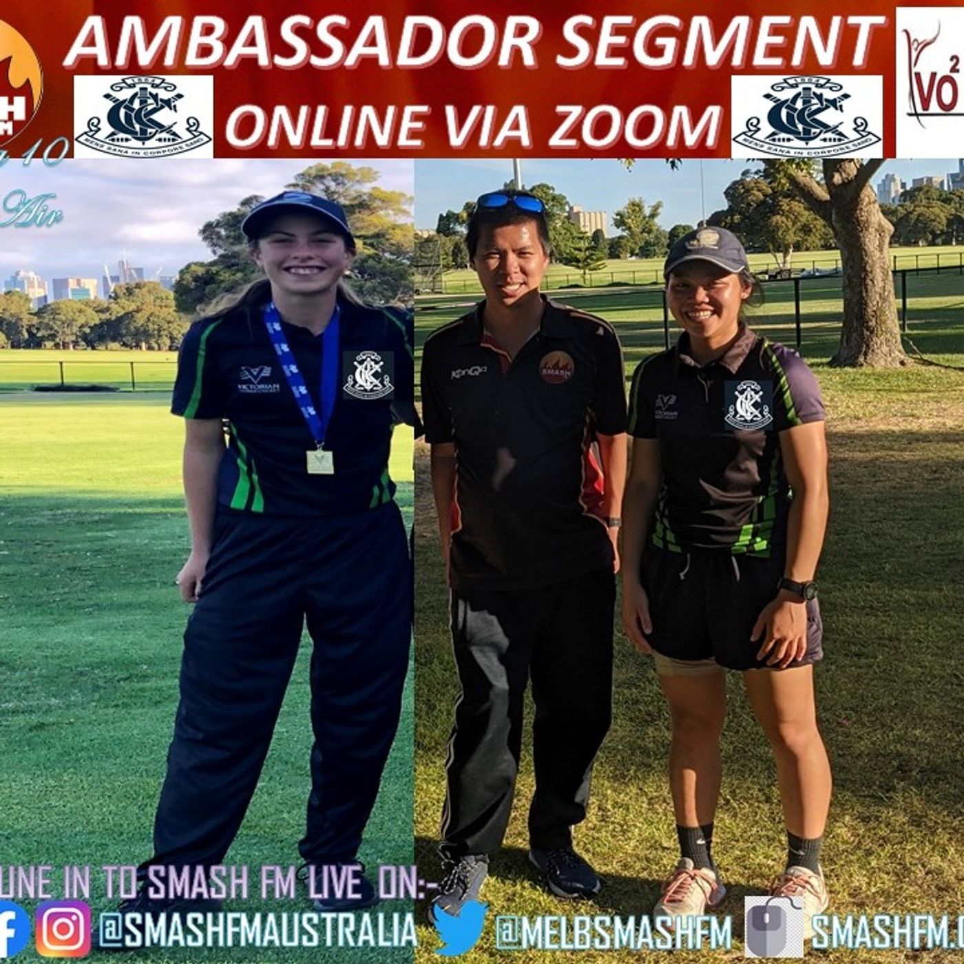 SSS10THYR AMBASSADOR SEGMENT: VIC Premier Cricket with Carlton Cricket Womens (Amelia & Eve) 250921 episode artwork