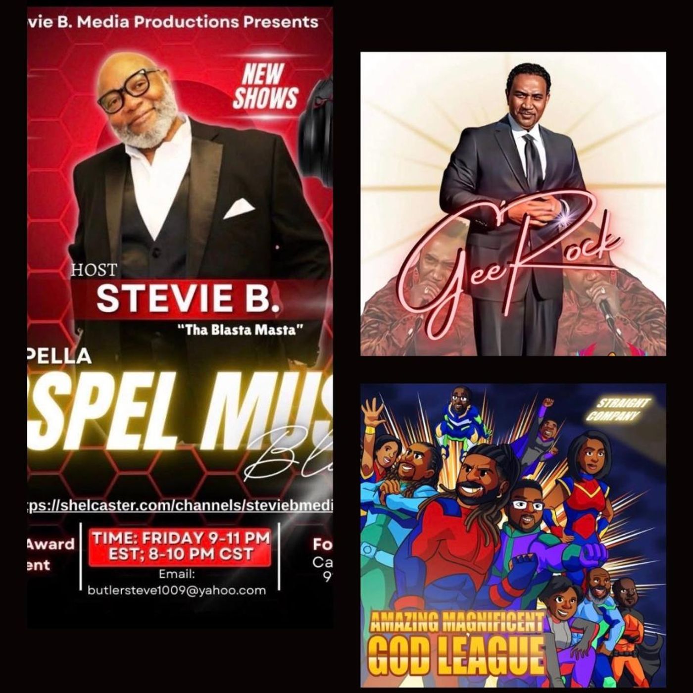 Stevie B. Acappella Gospel Music Blast - (Episode 356) episode artwork