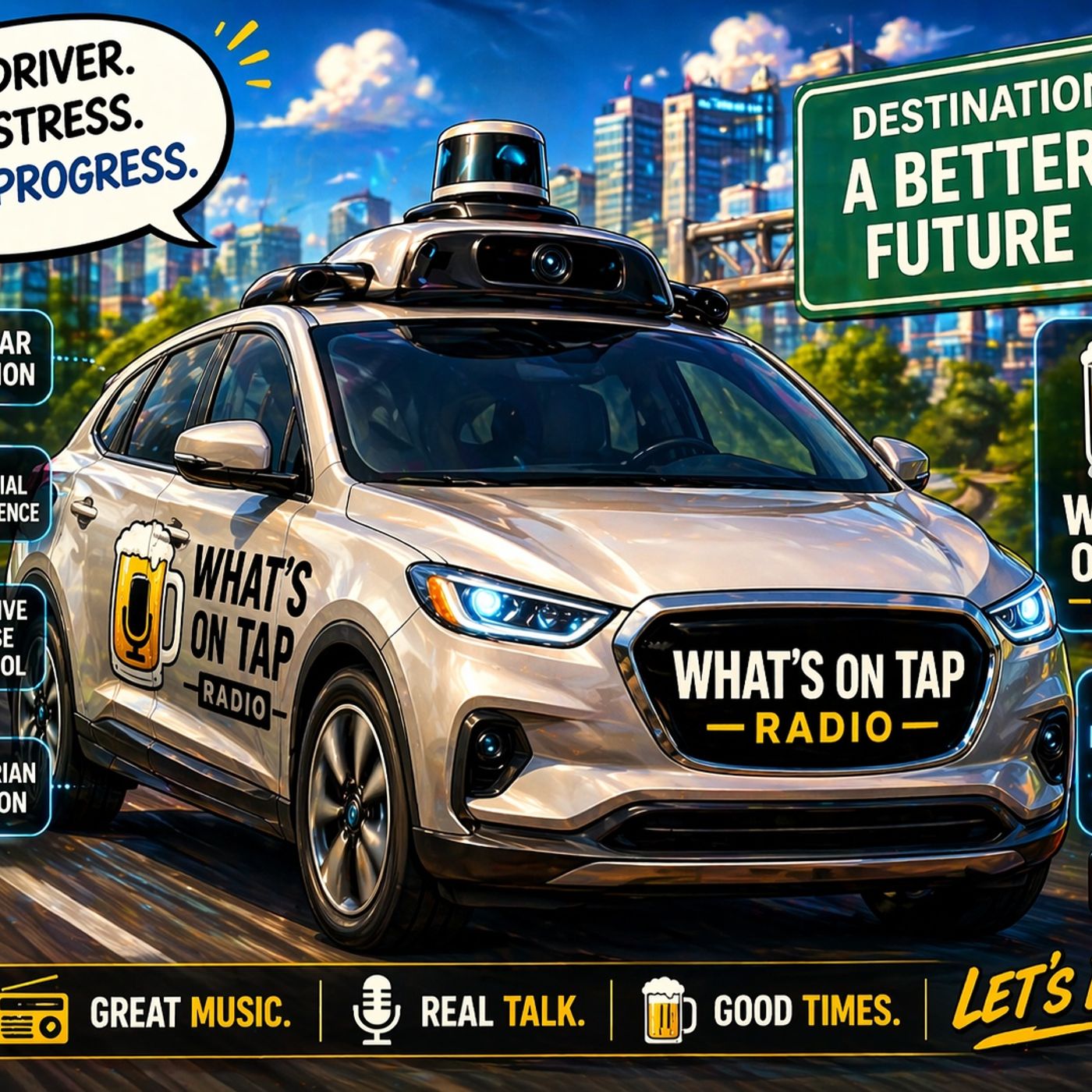 Can You Drink in a Self-Driving Car???