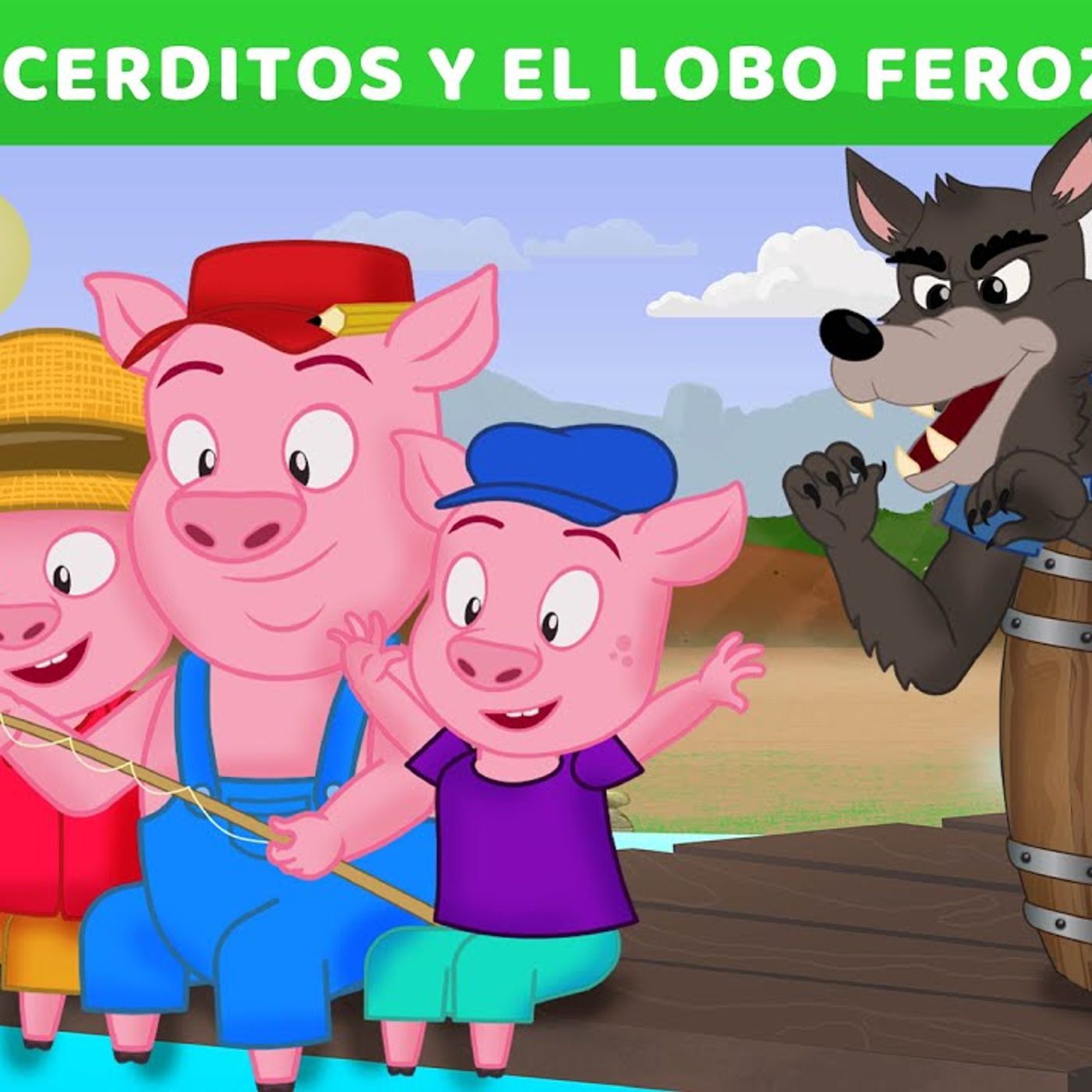 Los Tres Cerditos se van de Campamento  Cuentos infantiles para dormir en Español