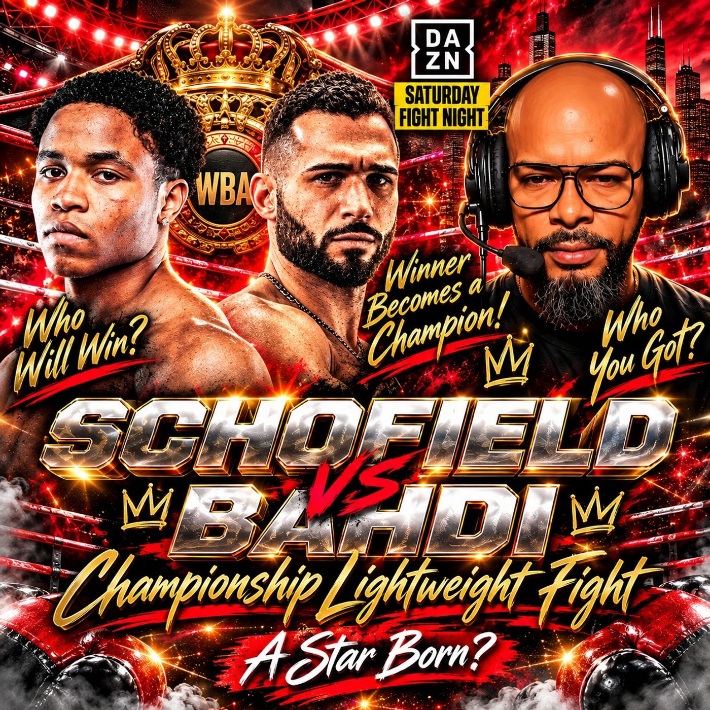 ☎️ Floyd Schofield vs Lucas Bahdi LIVE Fight Companion | DAZN Boxing Watch Along & Reactions🔥