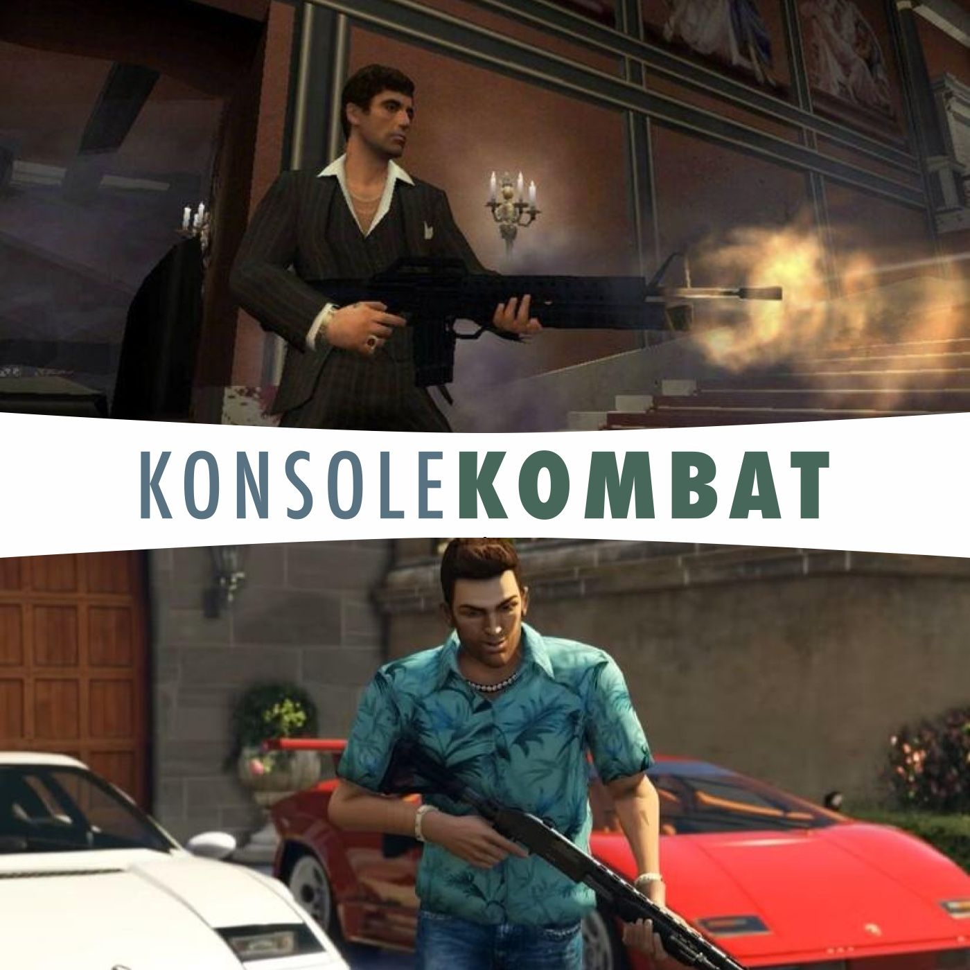 132: Tony Montana vs Tommy Vercetti episode artwork