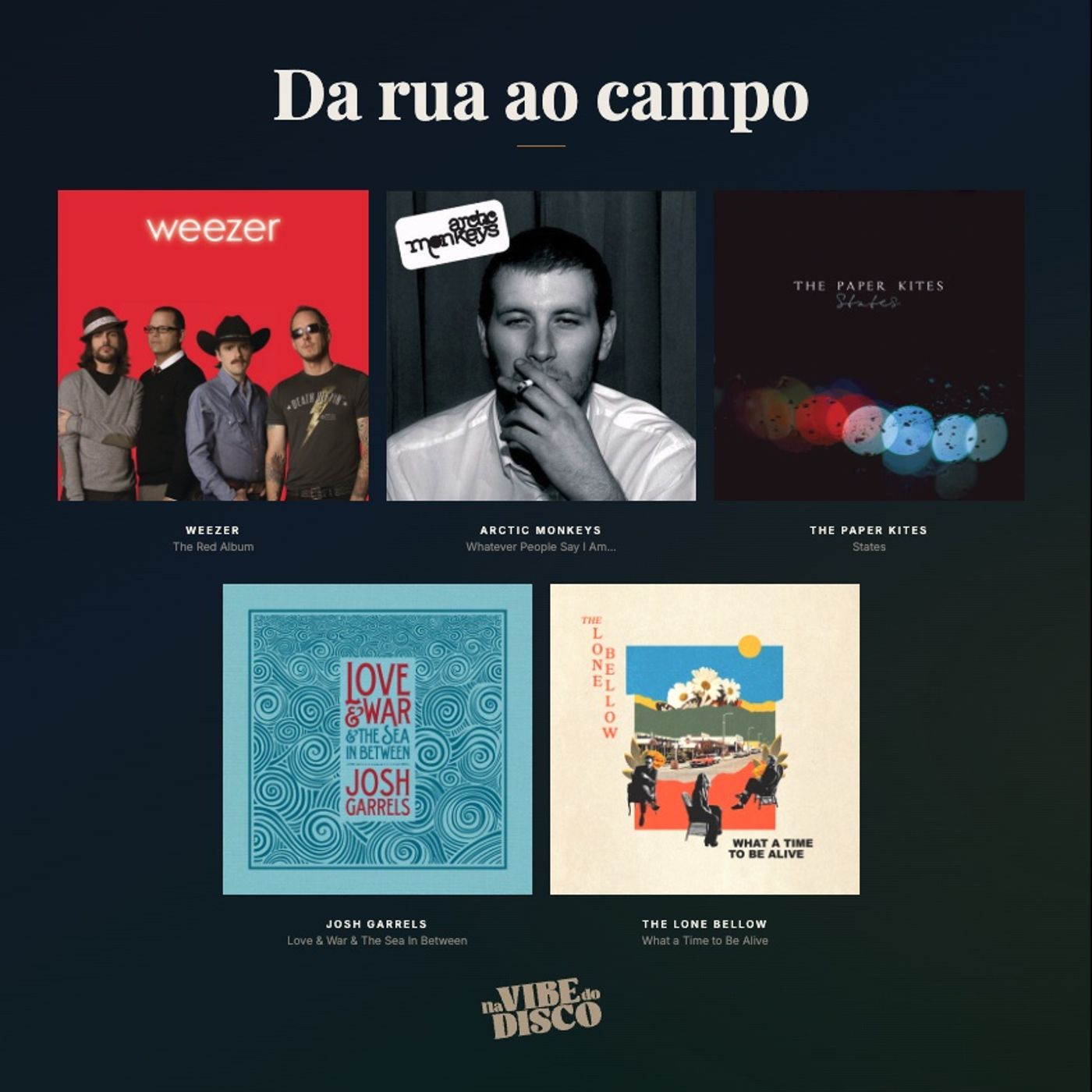Da rua ao campo | Na Vibe do Disco #61