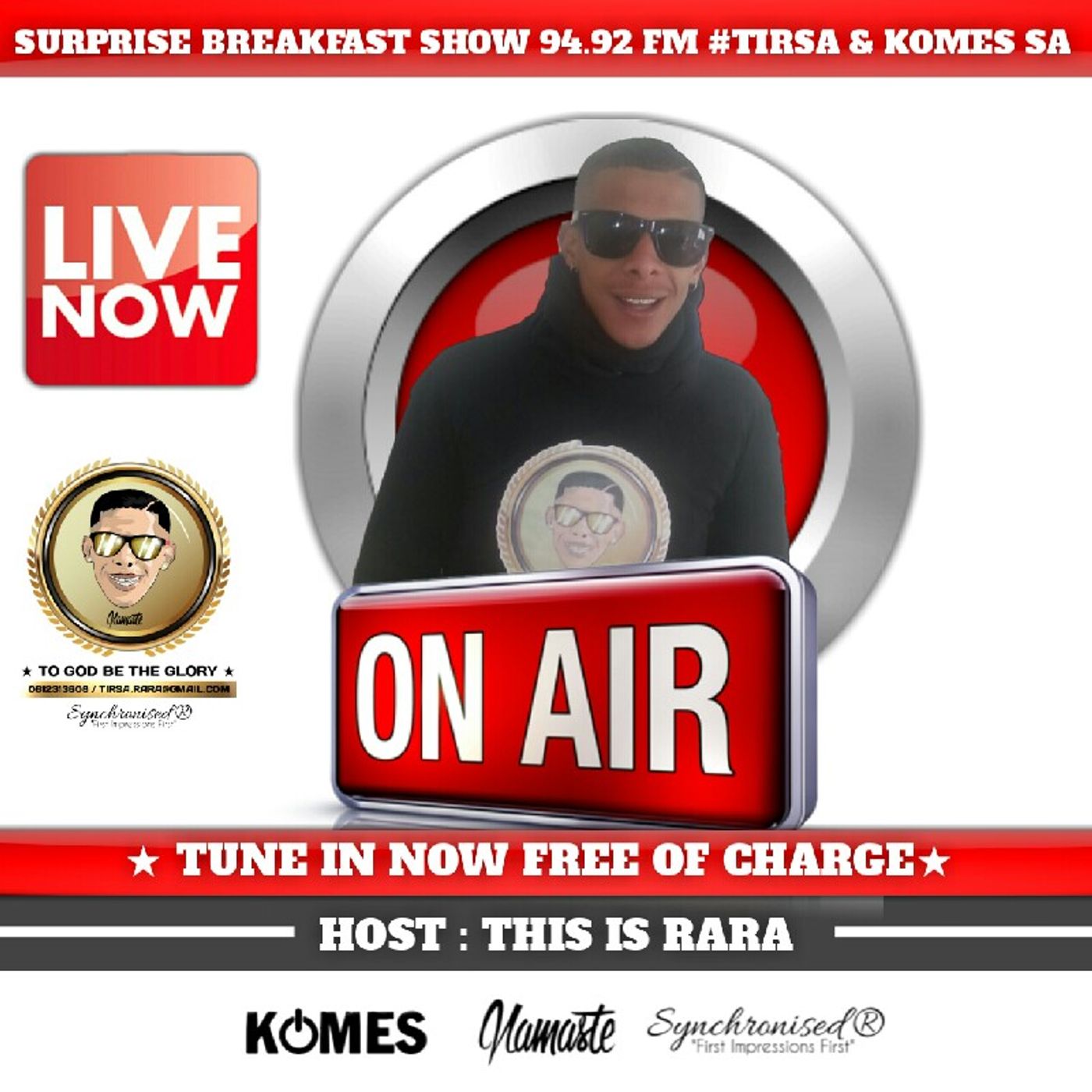#TIRSA & KOMES 94.92 FM\'s show