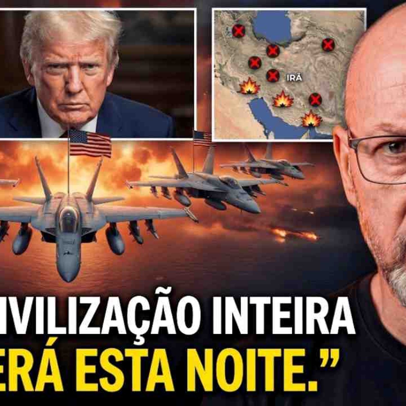 O Ultimato de Trump no Estreito de Ormuz contra o Irã episode artwork
