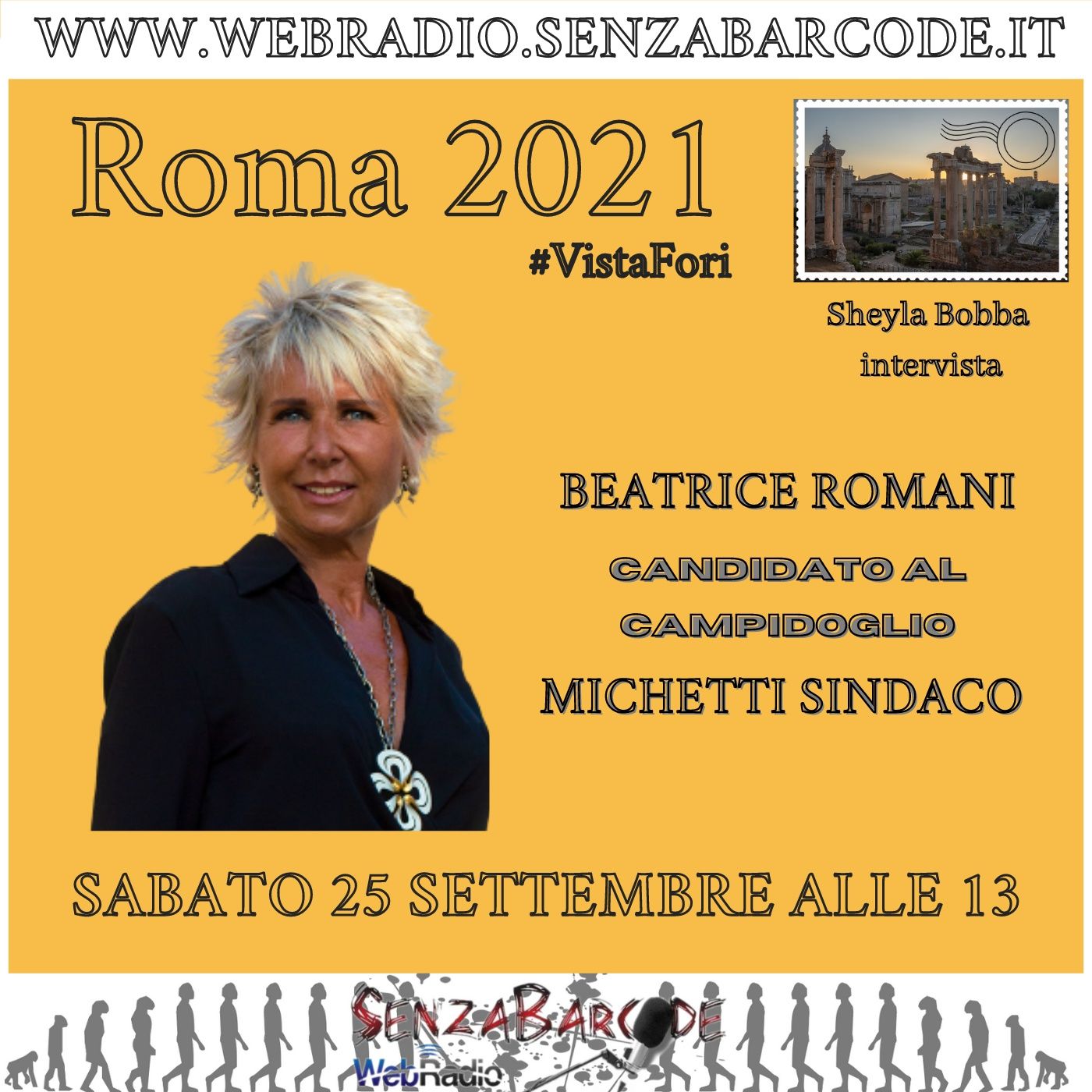 #Roma2021 con  Beatrice Romani