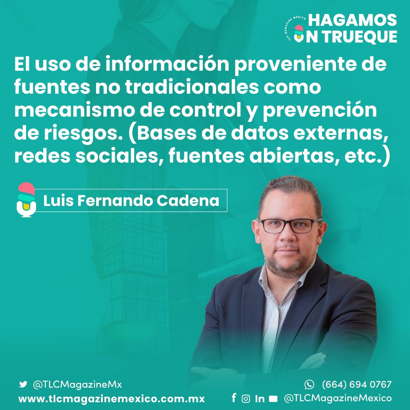 Episodio 75. El uso de información proveniente de fuentes no tradicionales como mecanismo de control y prevención de riesgos episode artwork