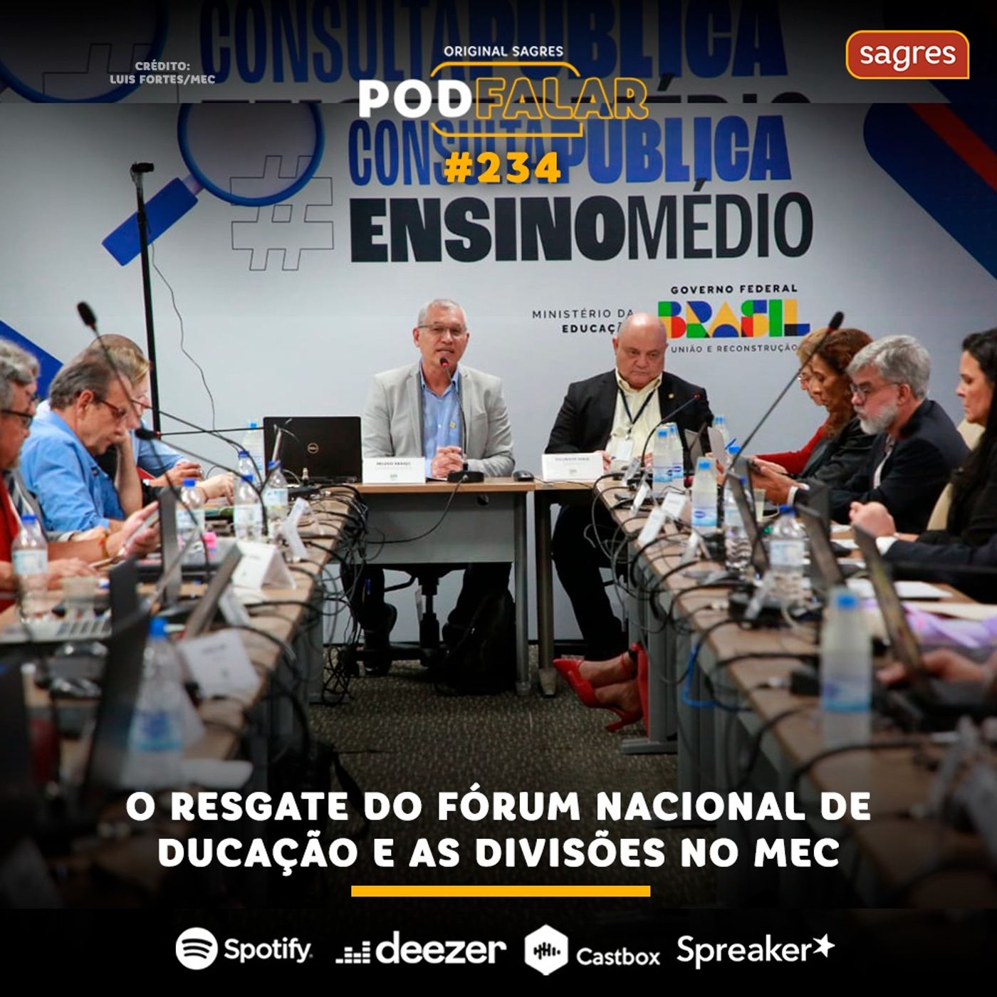 PodFalar #234 | O regaste do Fórum Nacional de Educação e as divisões no MEC episode artwork
