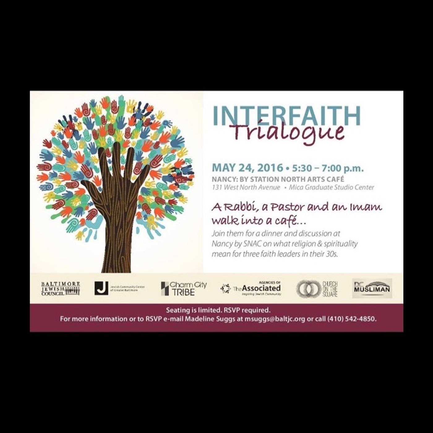 Rabbi, Imam, and a Pastor walk into a café - faith leader introductions