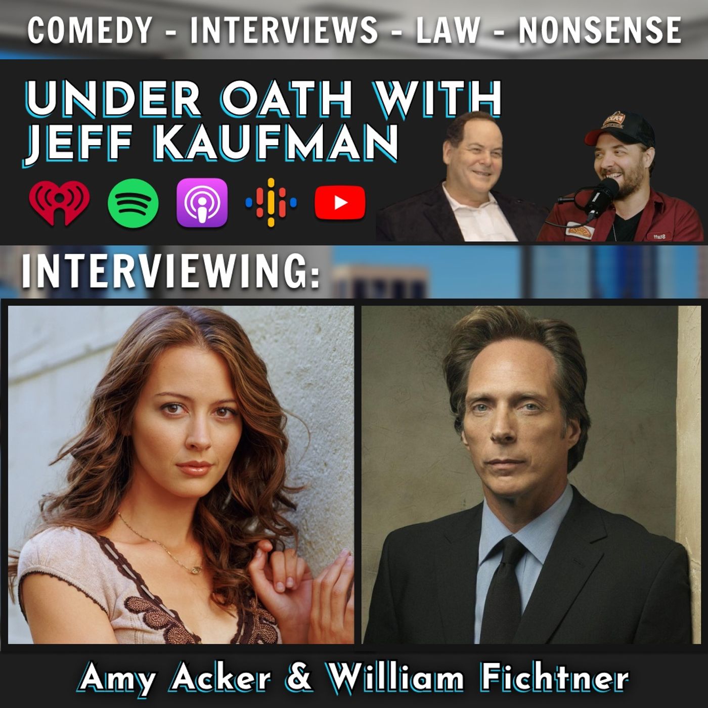 Ep. 61 w/ Amy Acker & William Fichtner