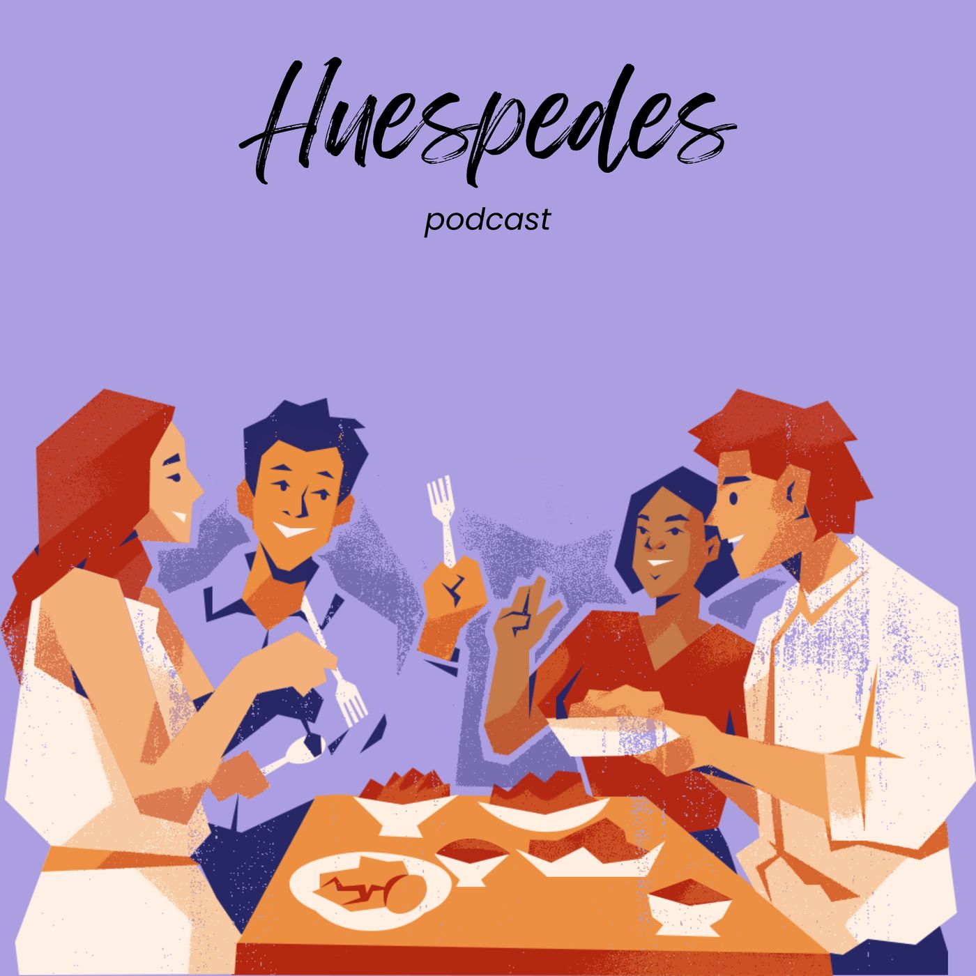 Huespedes podcast artwork