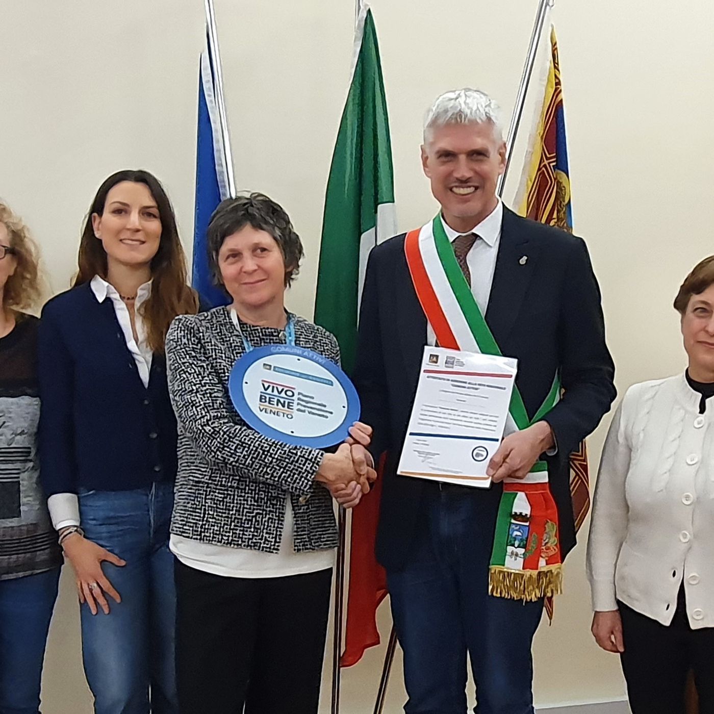 Valdagno è in “salute”: lo dice l’Ulss 8 Berica con il riconoscimento di Comune Attivo