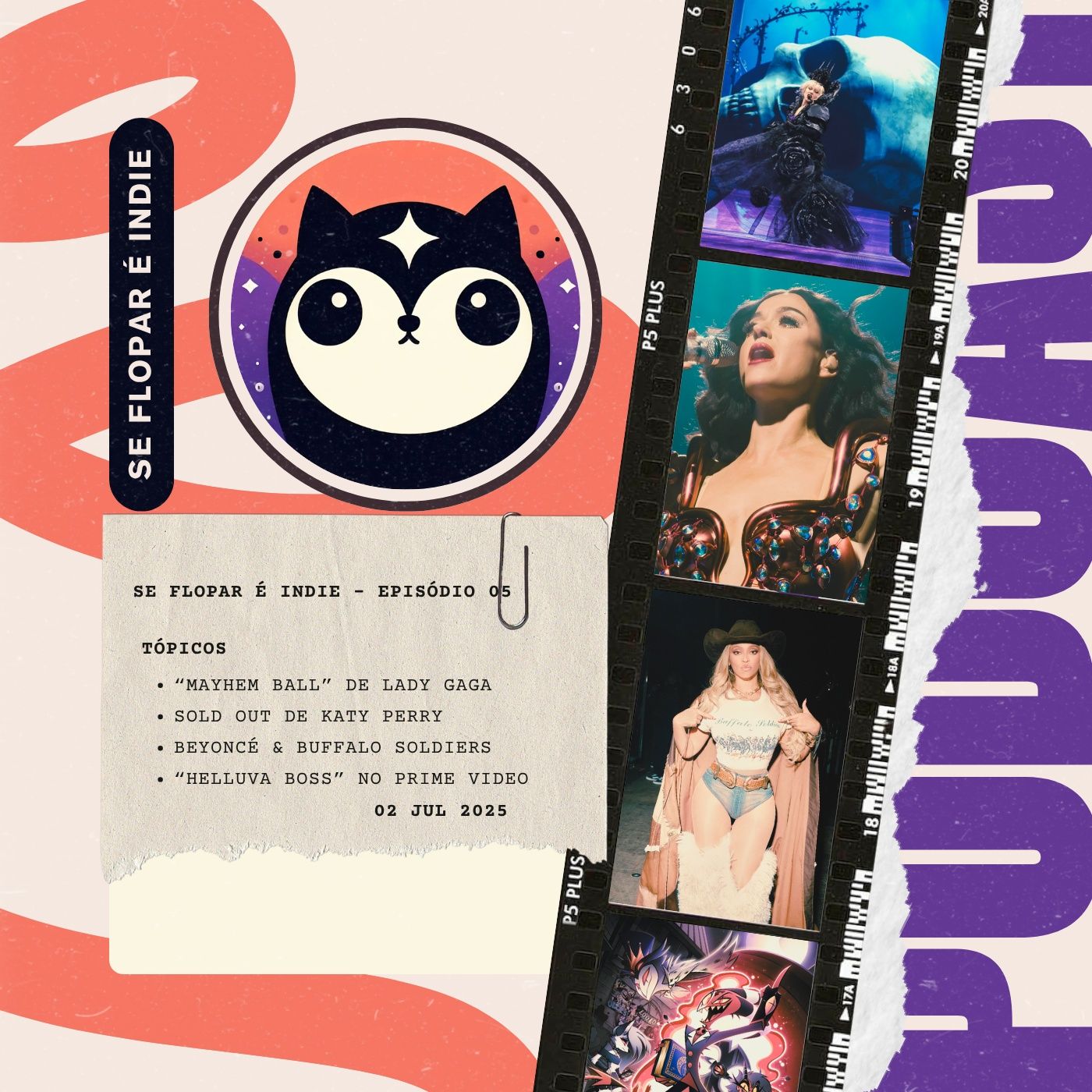 Episódio 05 - Gaga na Mayhem Ball, Katy no topo e Britney de volta? episode artwork