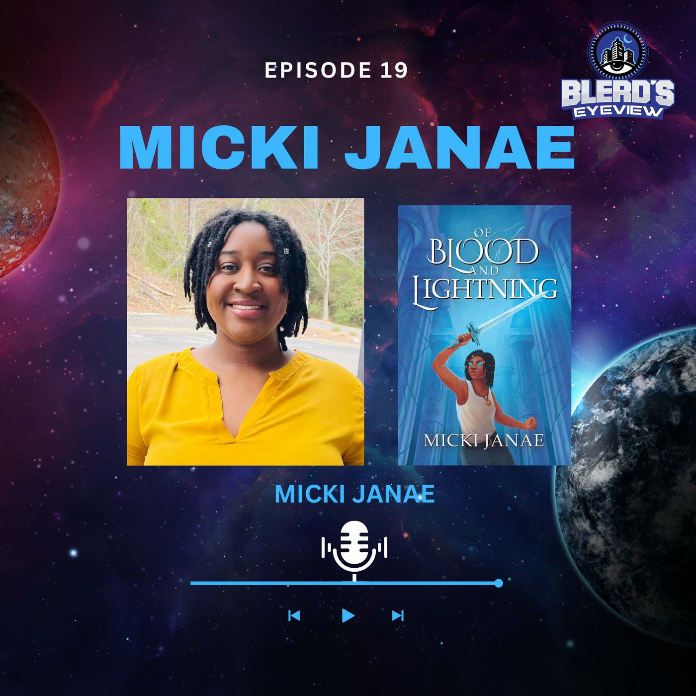 S13E019: GREEK GODS IN THE BUILDING!! with YA Author Micki Janae episode artwork
