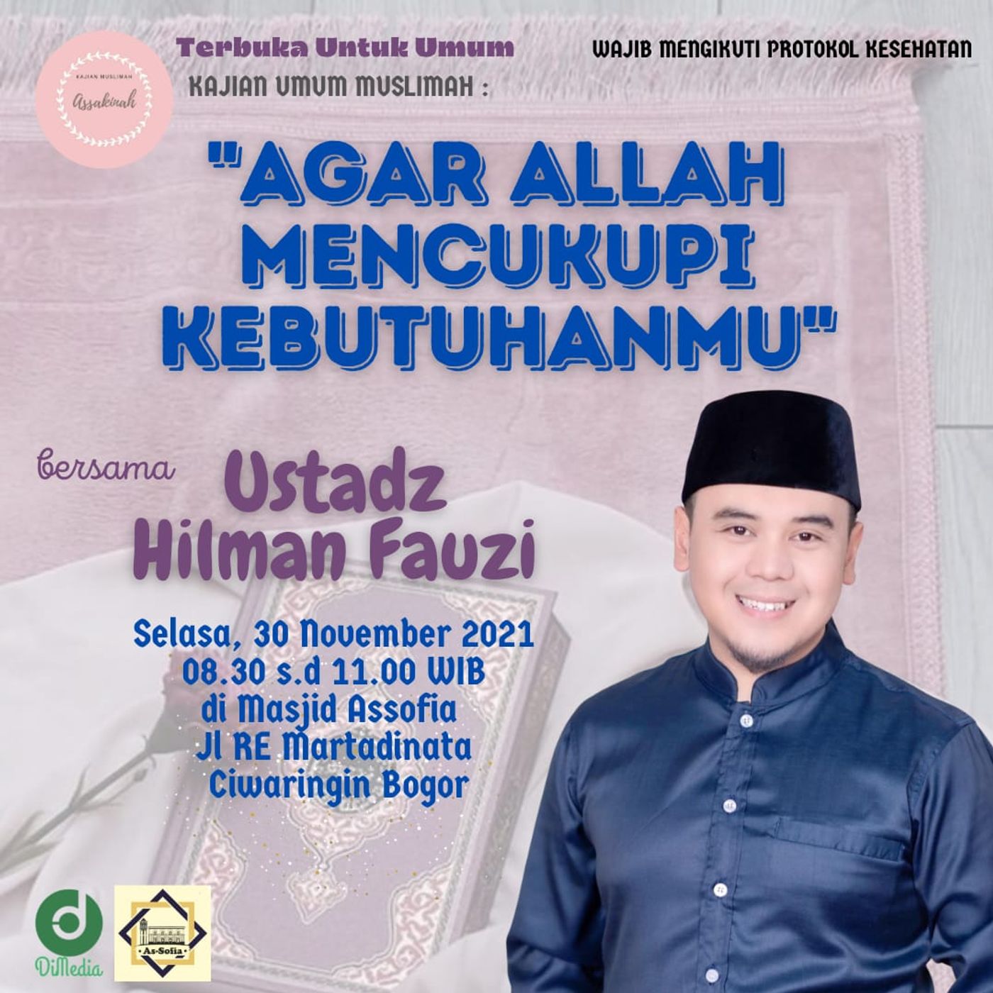 TABLIGH KOMUNITAS & KHUSUS, Masjid As-Sofia Kota Bogor