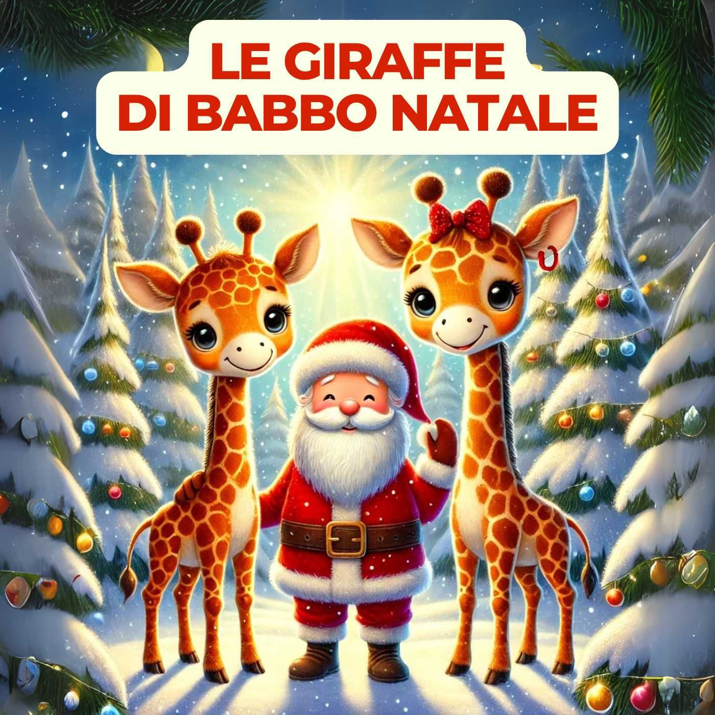 LE GIRAFFE DI BABBO NATALE - Fiaba Natalizia per Bambini