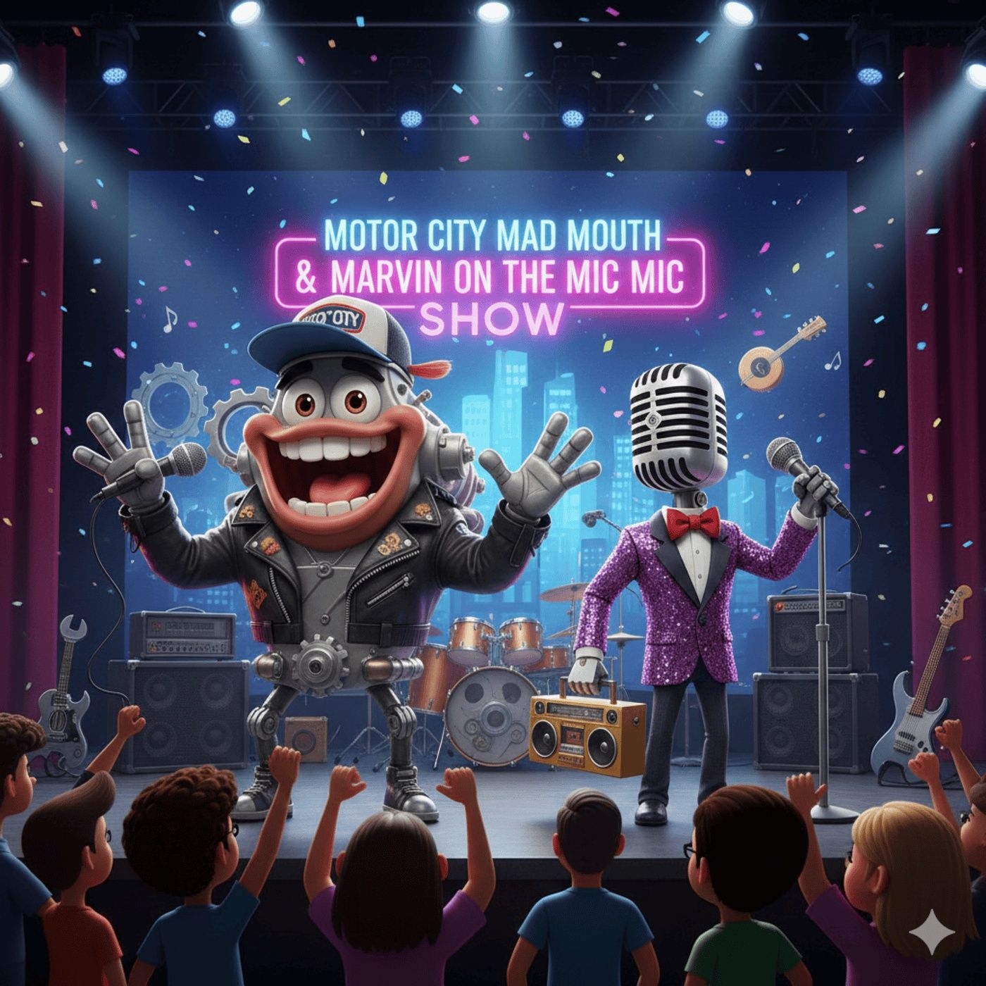 Motor City Mad Mouth & Marvin On The Mic podcast artwork