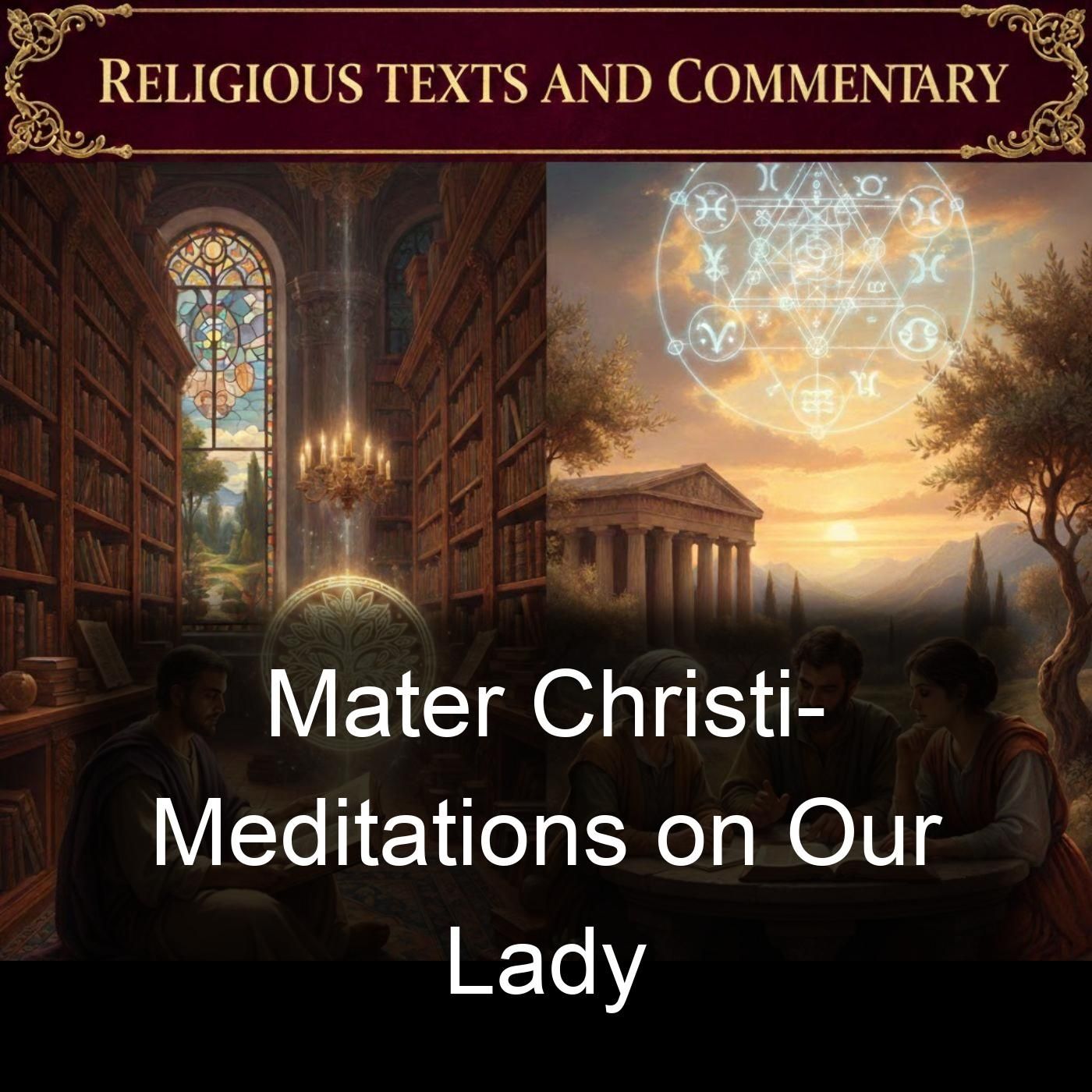 Mater Christi- Meditations on Our Lady cover art