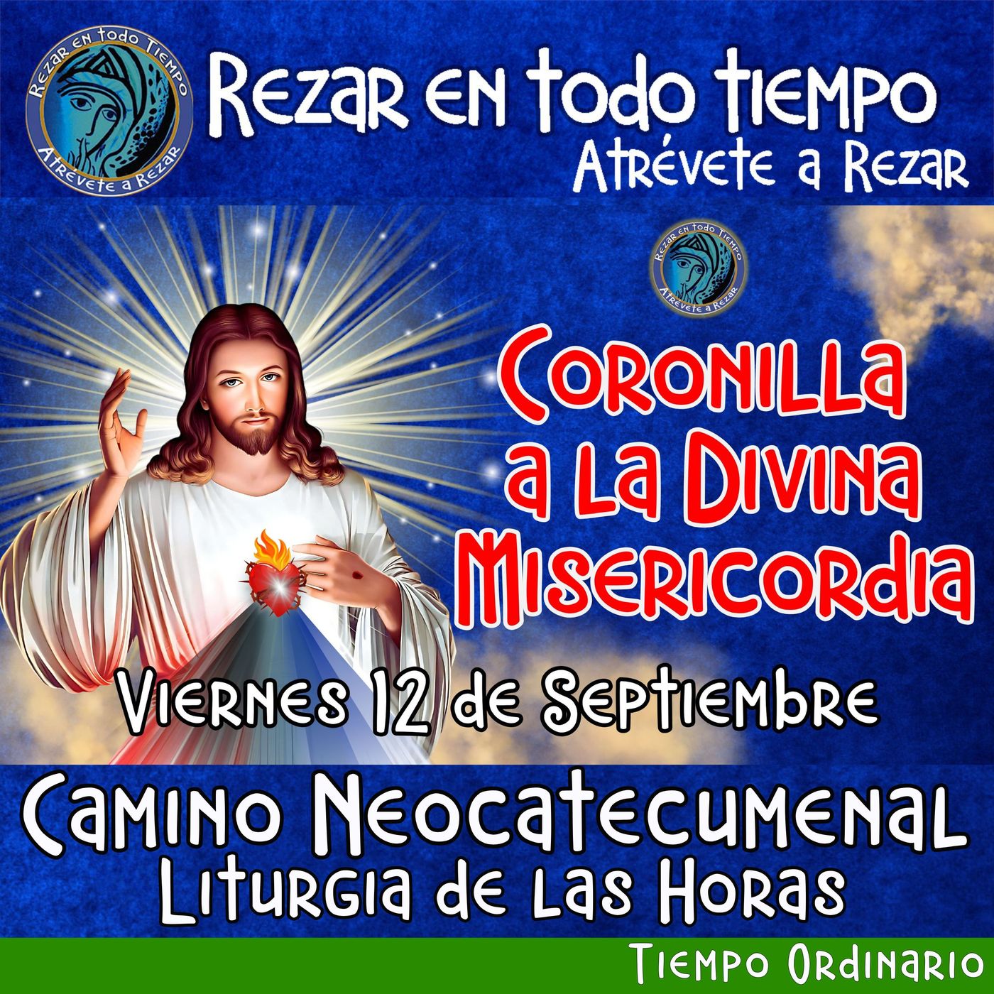 Coronilla a la Divina Misericordia de HOY, VIERNES 12 DE SEPTIEMBRE 2025. 🙏