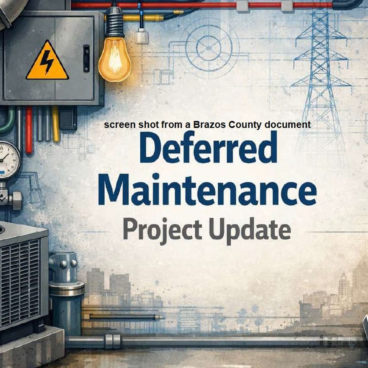 Brazos County commissioners are told deferred maintenance projects totals $34 million dollars episode artwork