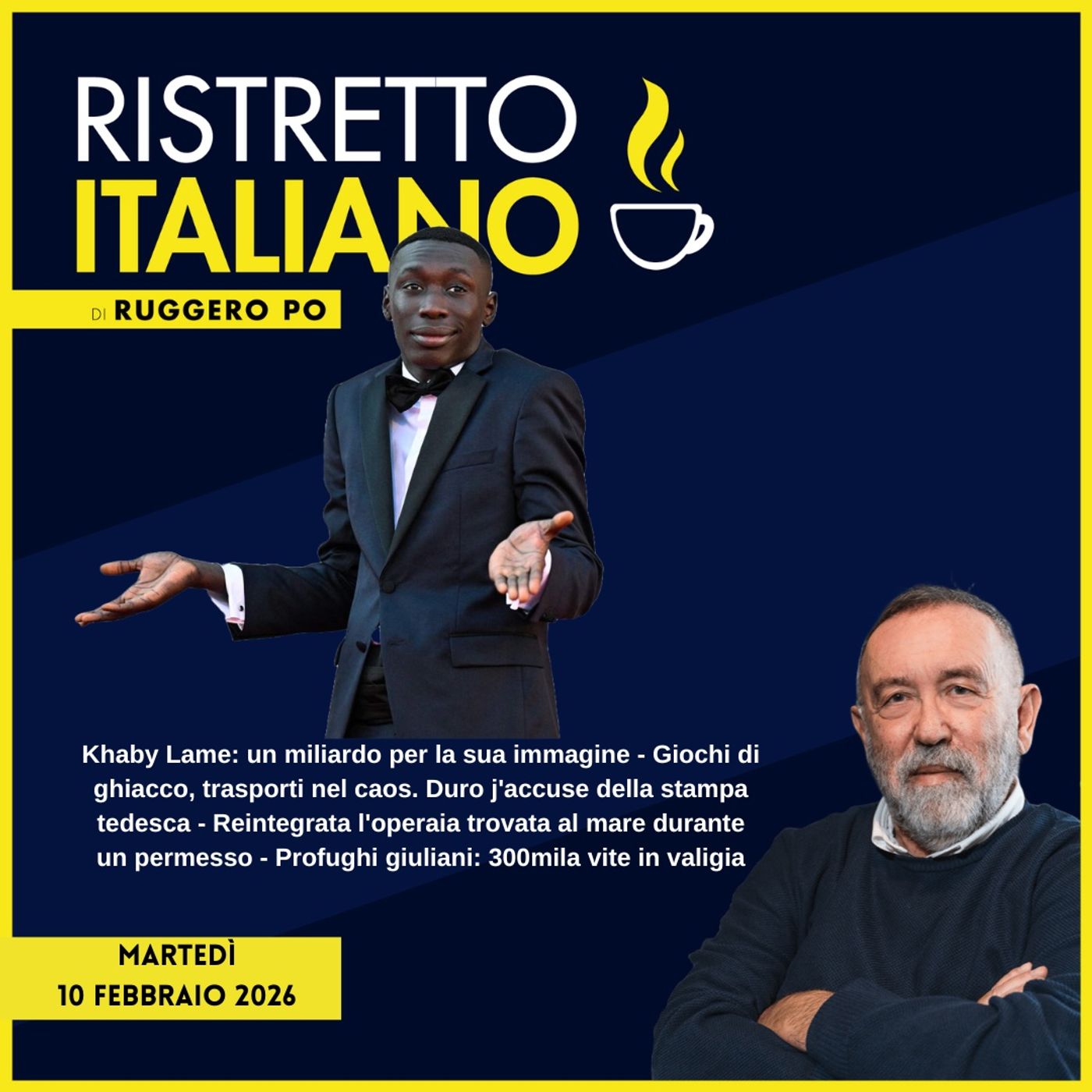 Ristretto Italiano - 10 febbraio 2026 episode artwork