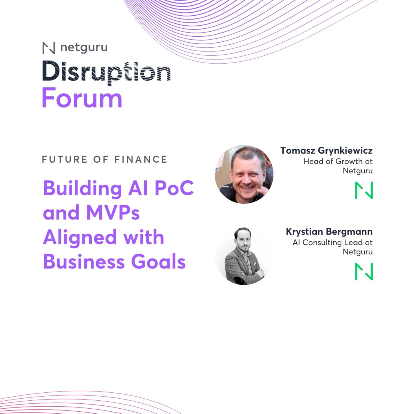 Disruption Talks by Netguru