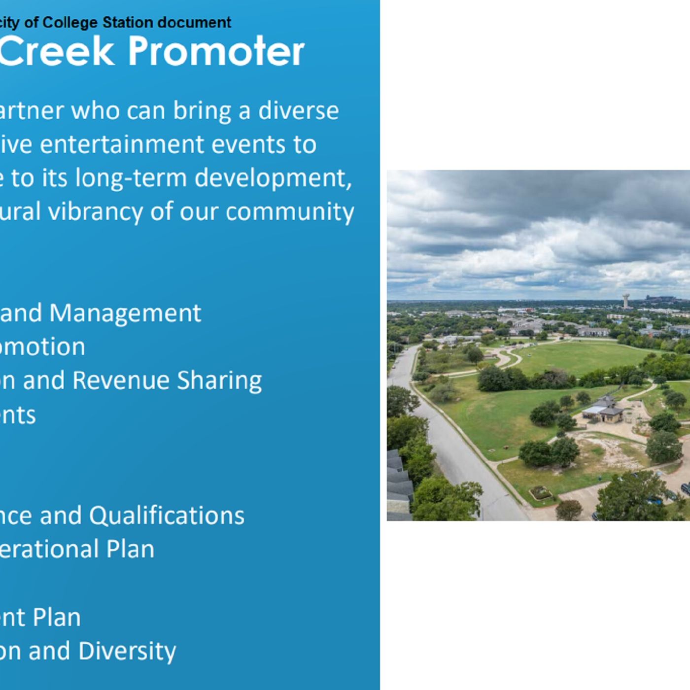 College Station city council agrees to look for a promoter for live entertainment at Wolf Pen Creek Amphitheater episode artwork