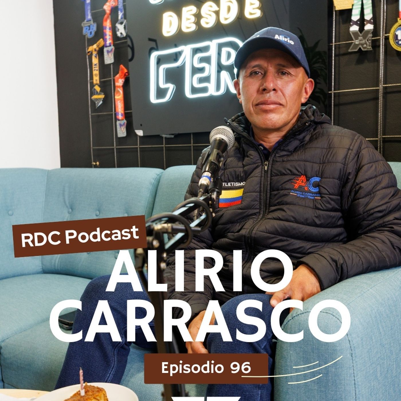 E96: El campeón de la media maratón de Bogotá - Alirio Carrasco episode artwork