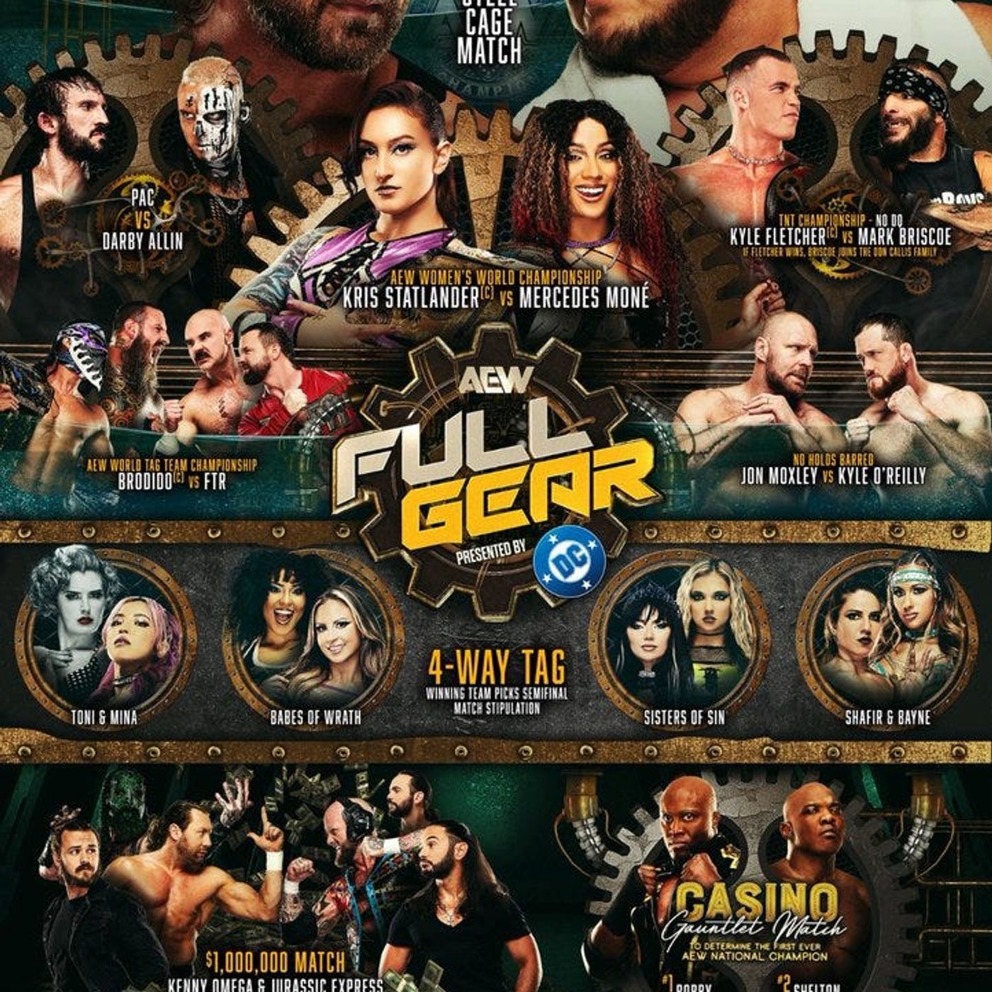 AEW FULL GEAR 2025 episode artwork