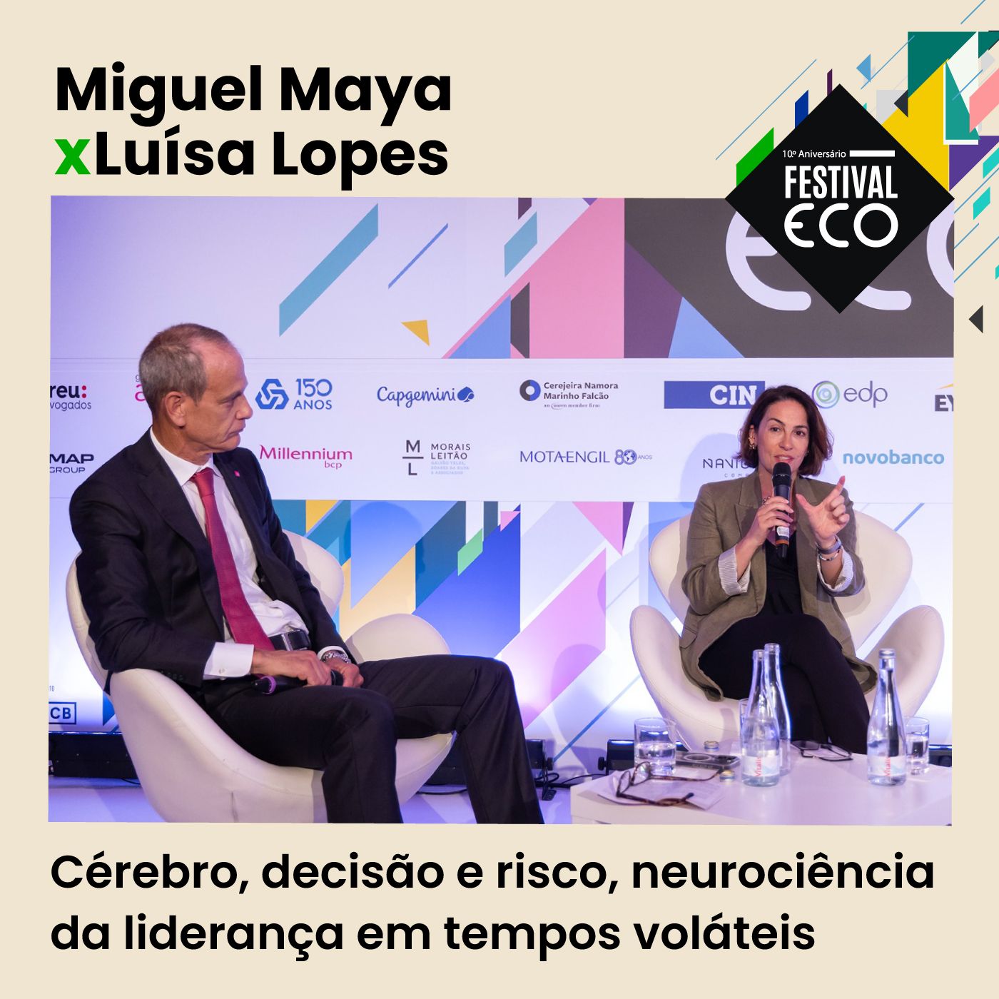Miguel Maya, CEO do BCP + Luísa Lopes, neurocientista episode artwork