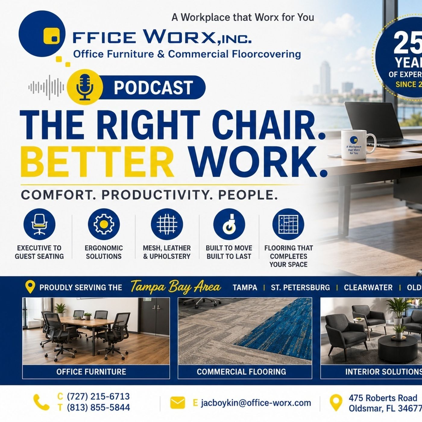 How to Choose the Perfect Office Chair: Executive, Task, Manager, Conference & Guest Seating Explained  #17 episode artwork