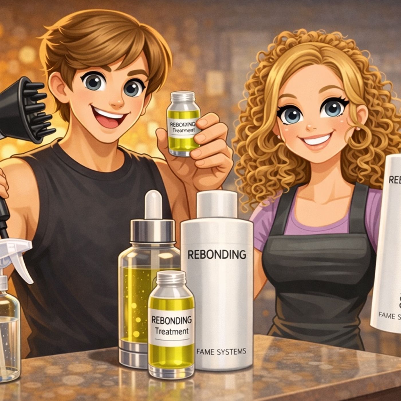 Emmedicciotto Rebounding Treatment Special By EduardoAI By BeautySales.com  Call us 626-437-2564 Shipping all USA episode artwork