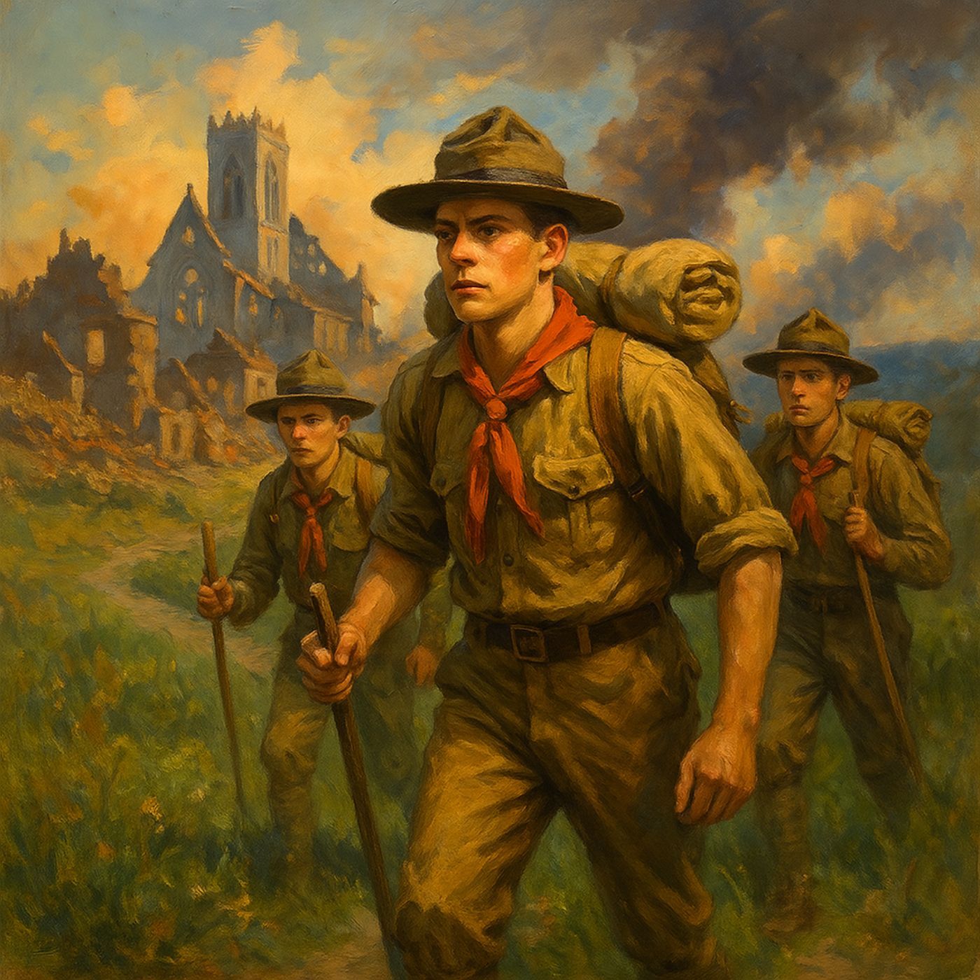 Boy Scouts Afoot in France podcast artwork