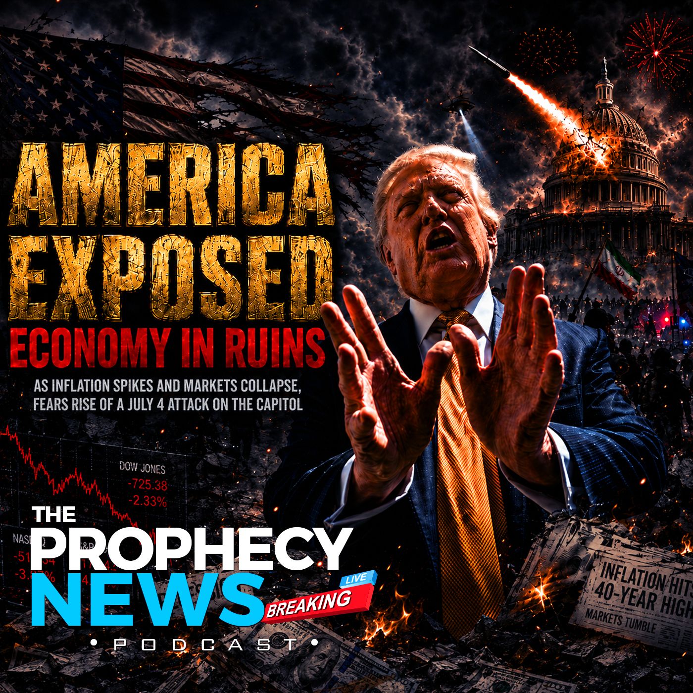 THE PROPHECY NEWS PODCAST: Trump’s Iran War Is The Perfect Storm — NTEB BIBLE RADIO: Rightly Dividing cover