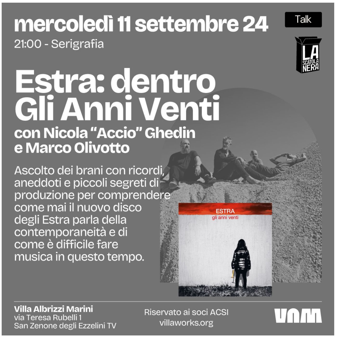 ESTRA: Dentro Gli Anni Venti (di e con Marco Olivotto e Nicola \