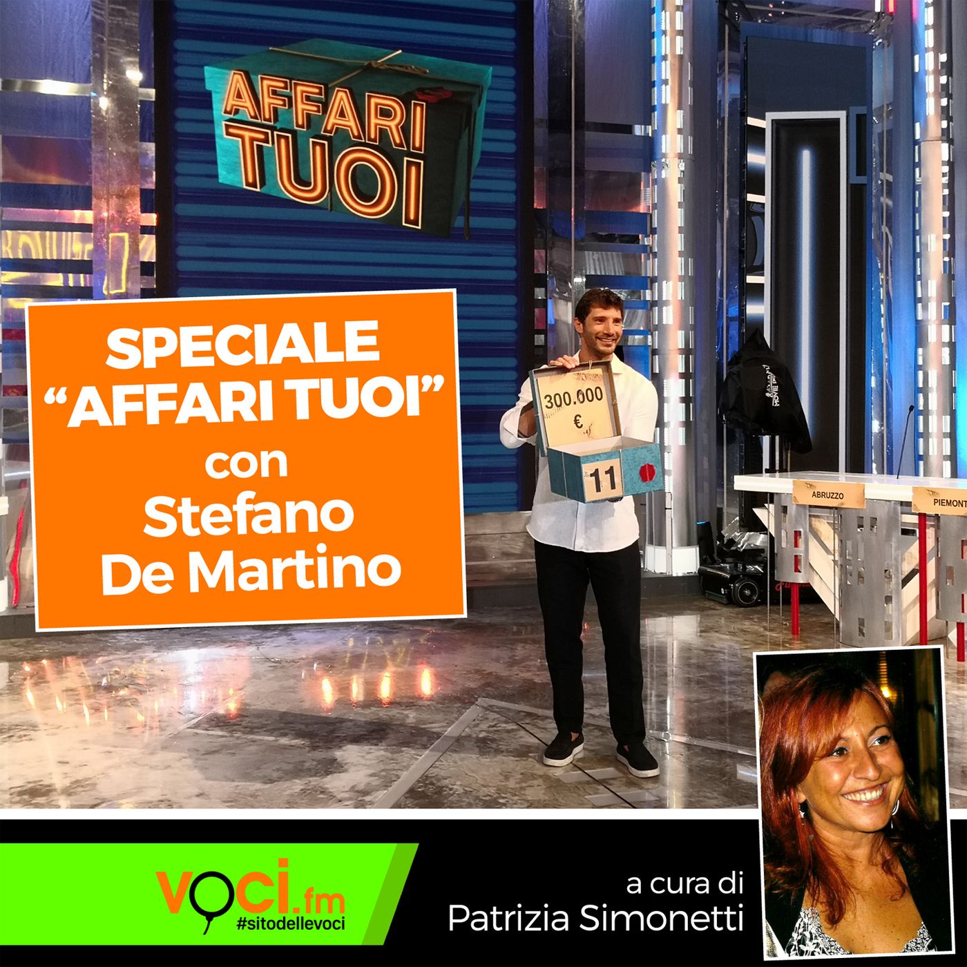 Speciale “Affari Tuoi”: STEFANO DE MARTINO su VOCI.fm - clicca play e ascolta l'intervista episode artwork
