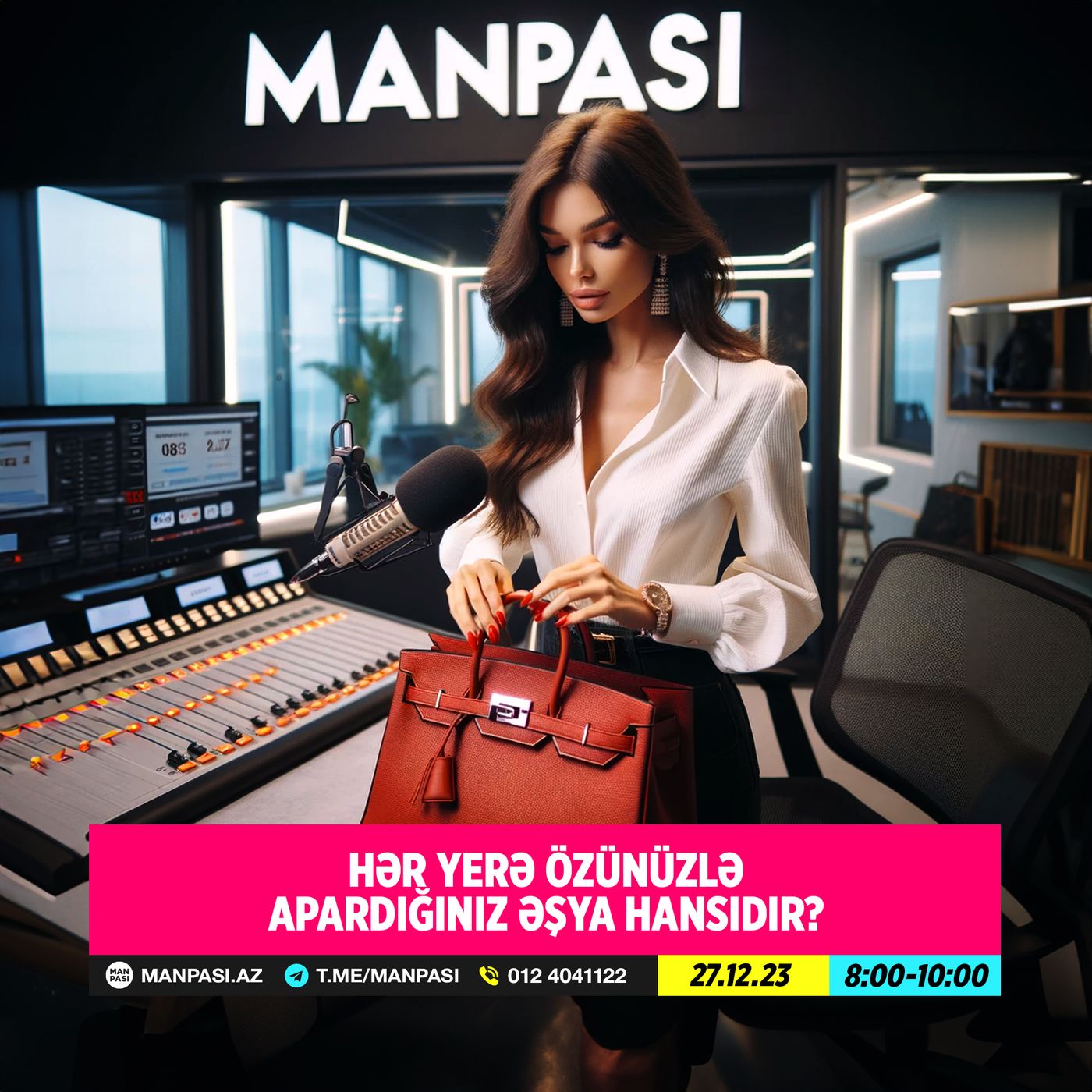 Hər yerə özünüzlə apardığınız əşya hansıdır? 27.12.2023