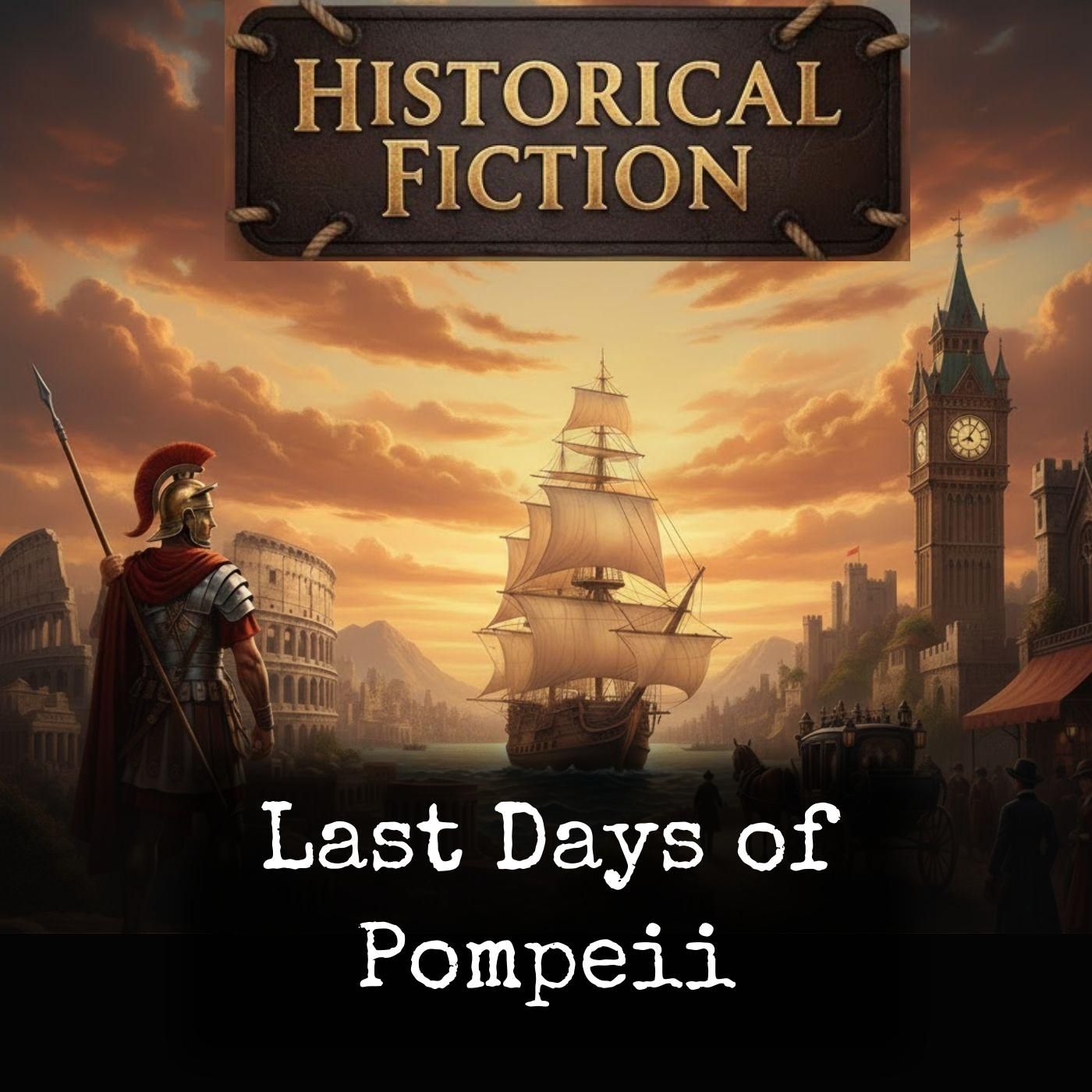 Last Days of Pompeii cover art