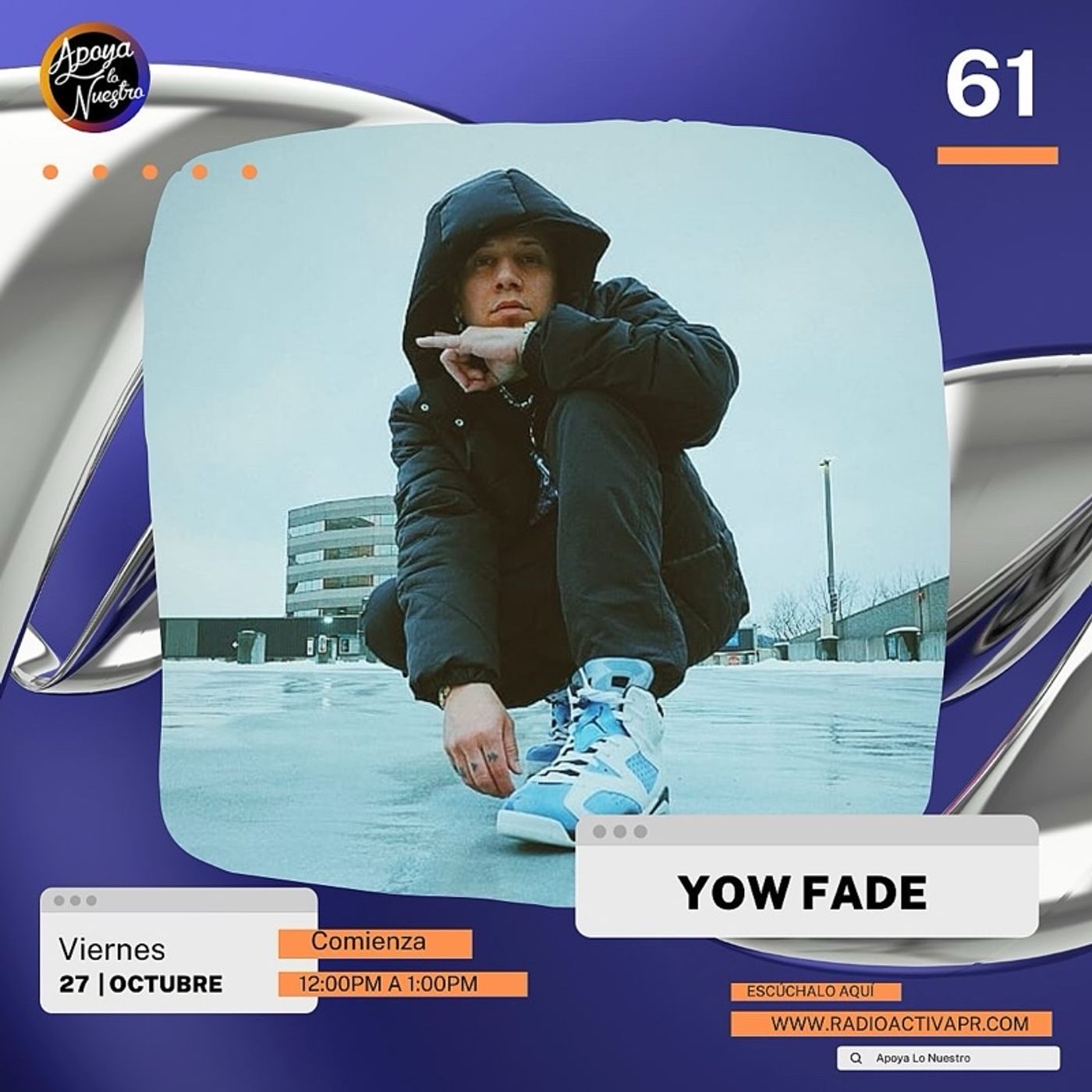 Apoya Lo Nuestro | NC, Alex Rodriguez, Sindy Malrozz, Yow Fade & Gastón Rivera episode artwork