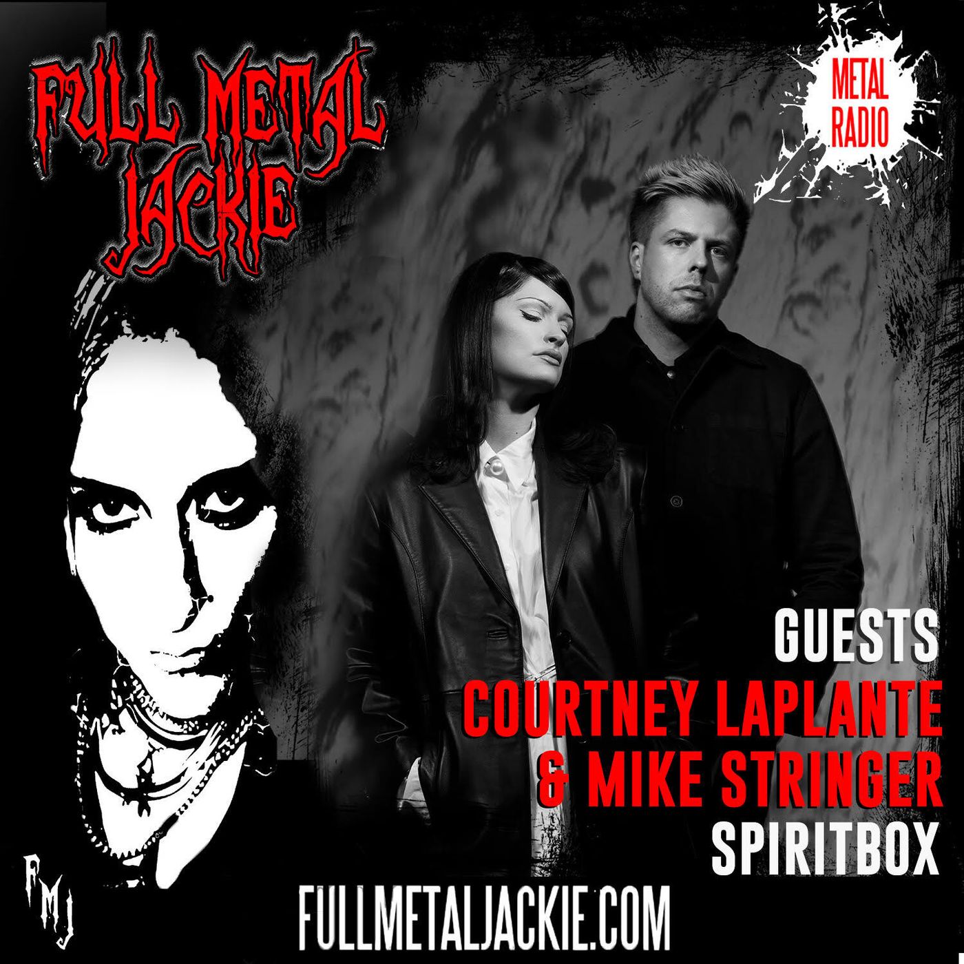 Courtney LaPlante & Mike Stringer of Spiritbox on the FMJ RADIO show! episode artwork