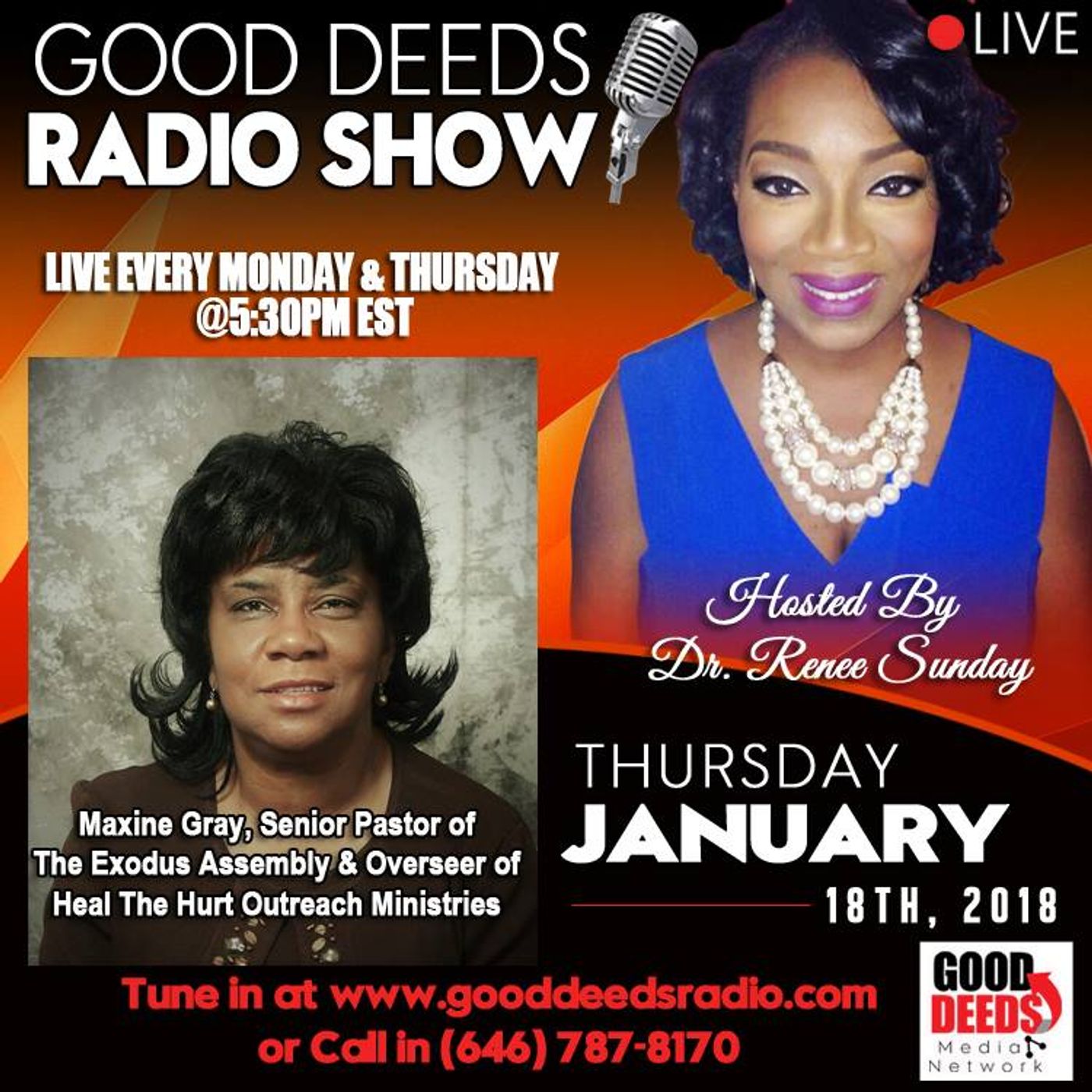 Dr. Renee Sunday\'s show