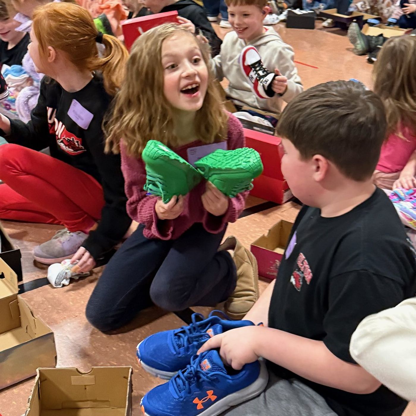 1st Gateway Credit Union delivers new shoes to Fulton Elementary School for ‘Credit Union Kicks’ program episode artwork